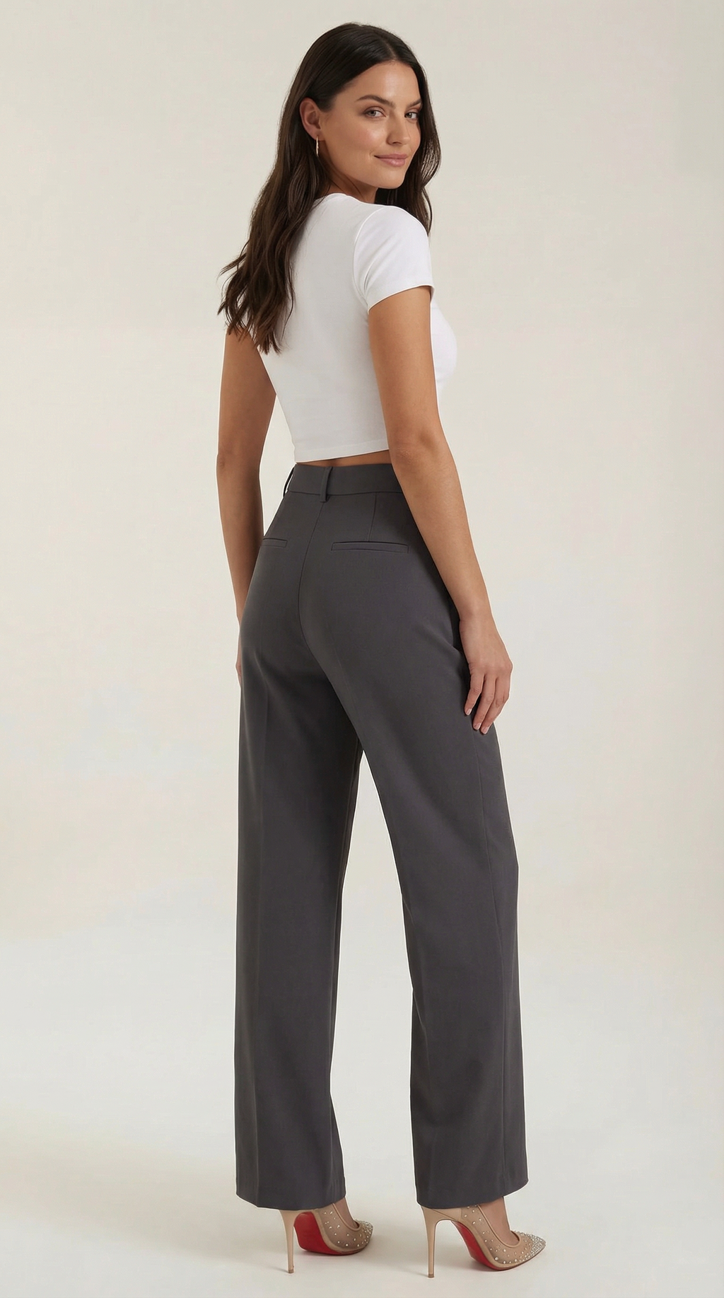 Emma | Pantalones de Pierna Ancha