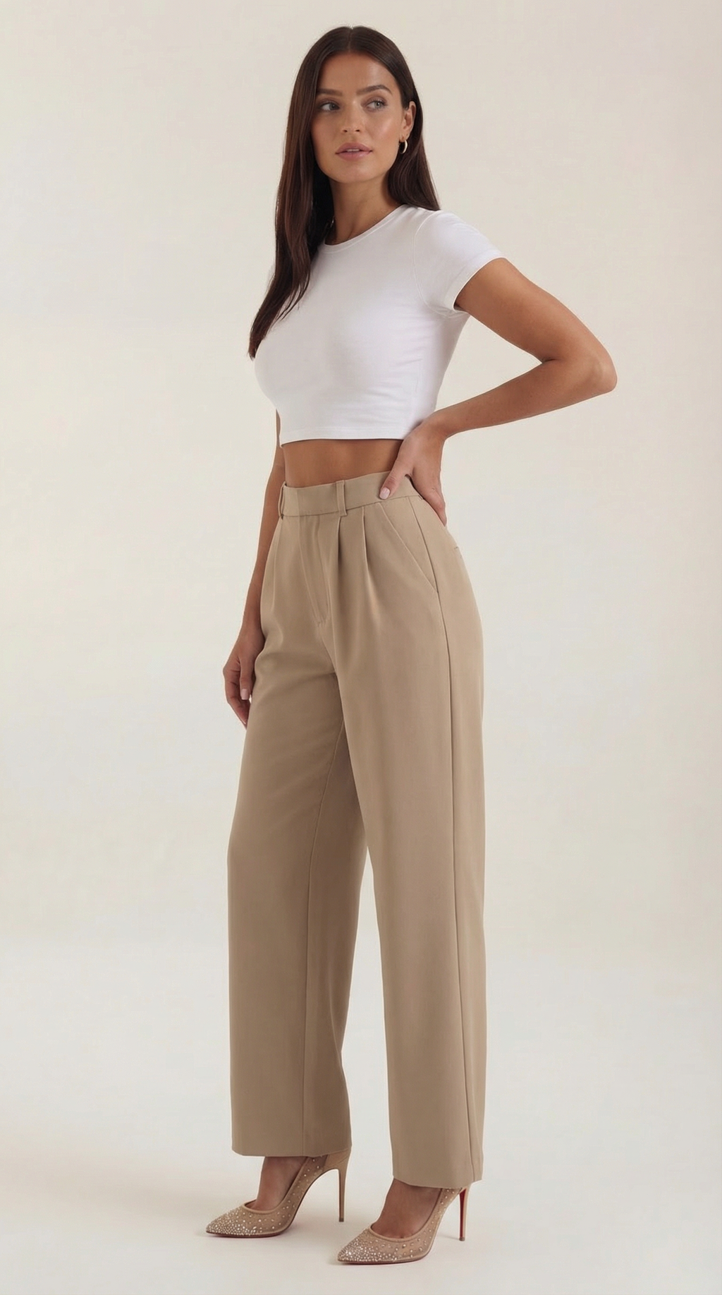 Emma | Pantalones de Pierna Ancha