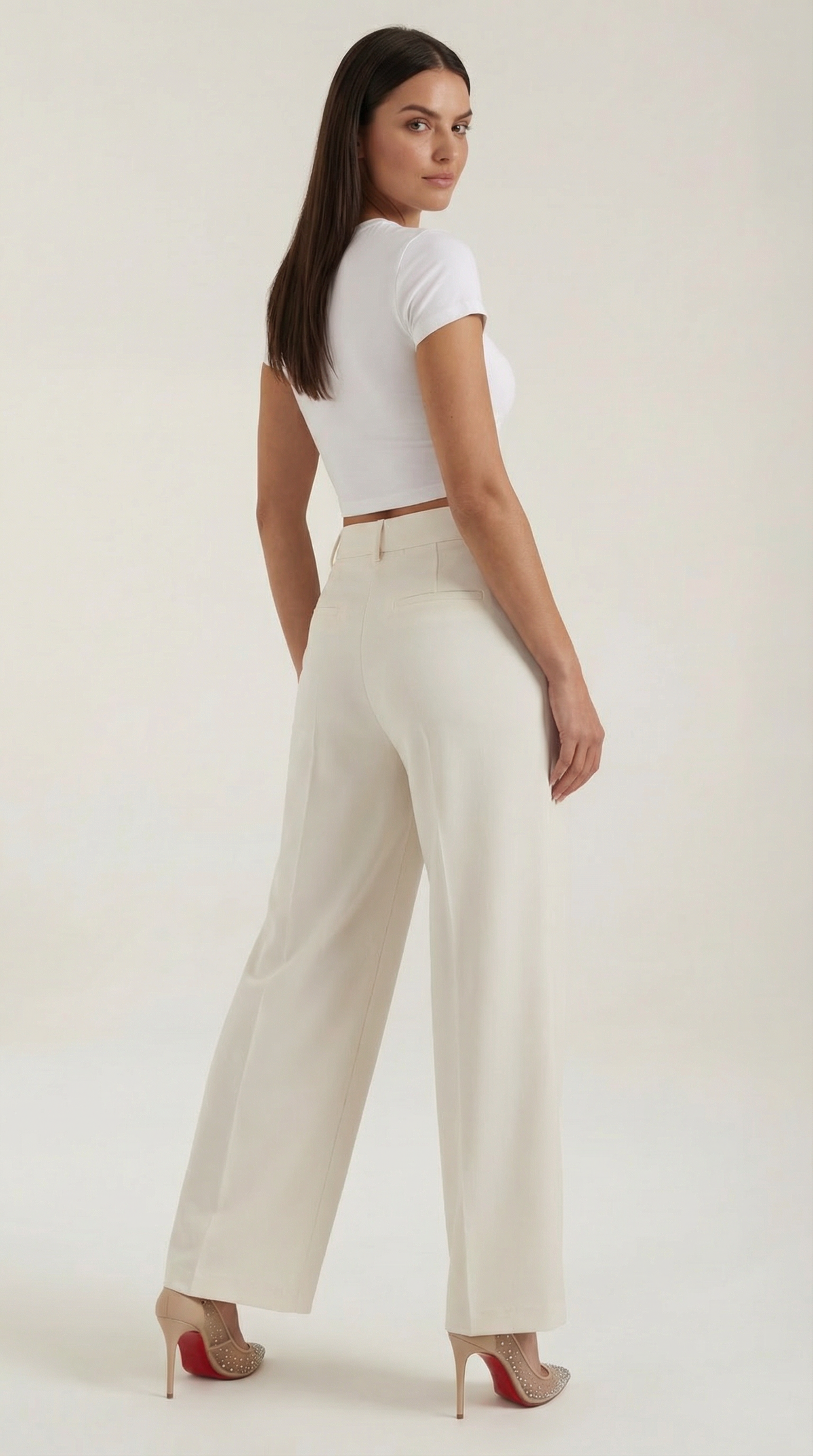Emma | Pantalones de Pierna Ancha