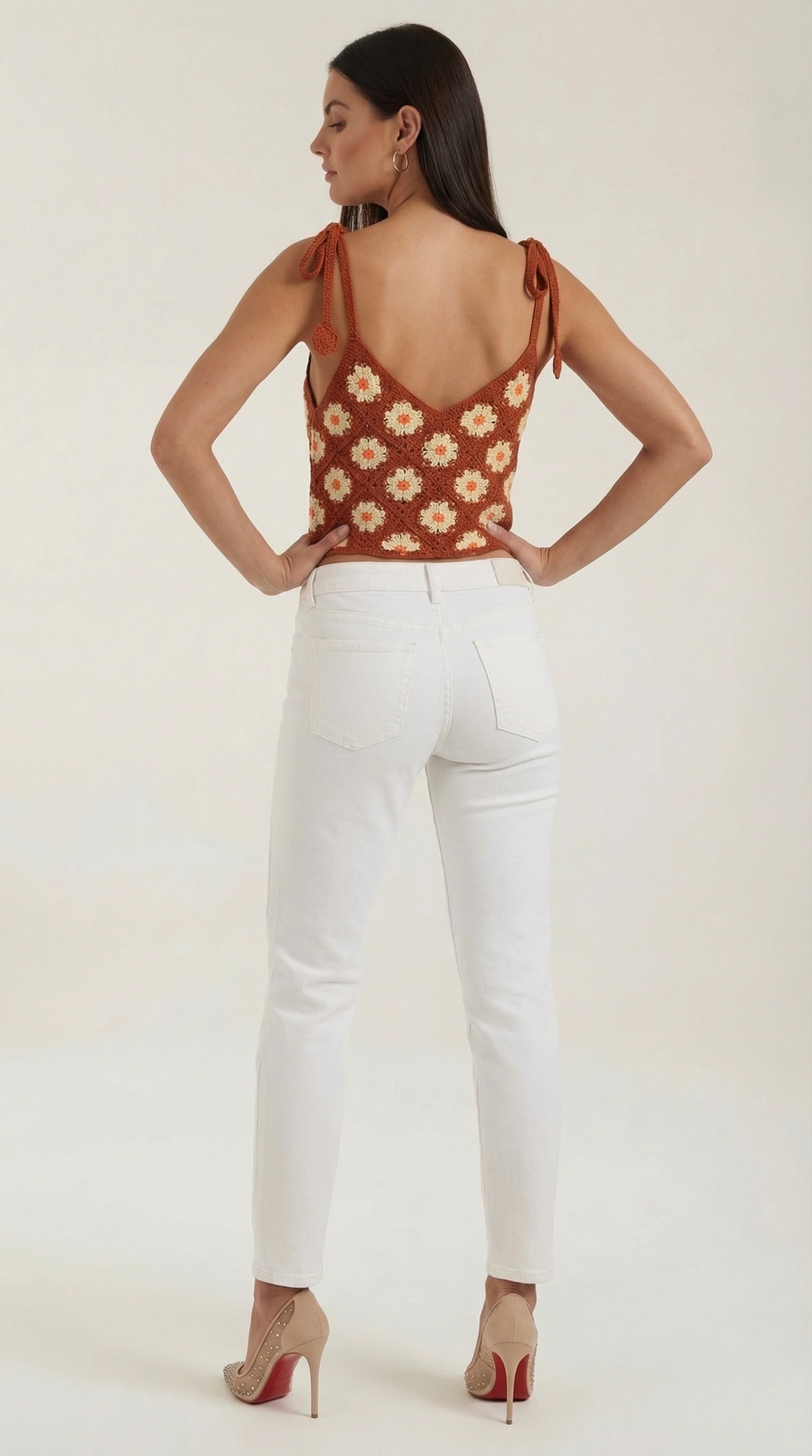 Gretchen | Blusa de Tirantes de Ganchillo