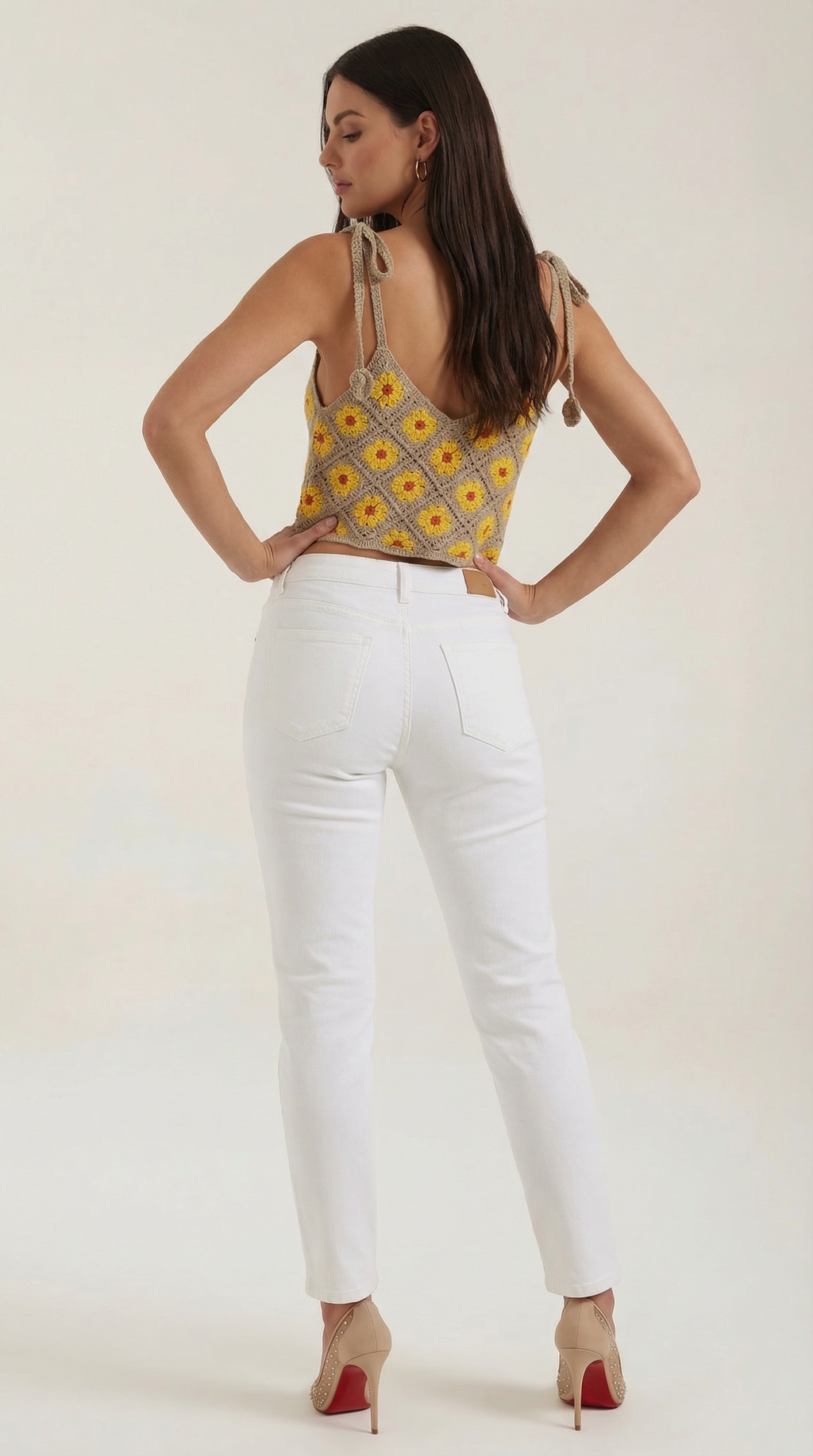 Gretchen | Blusa de Tirantes de Ganchillo