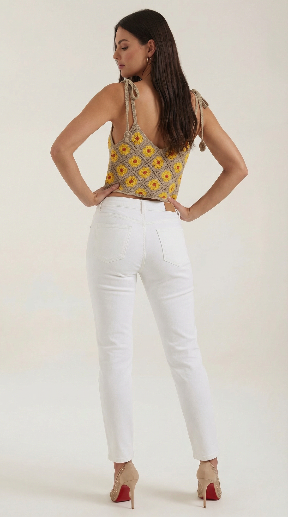 Gretchen | Blusa de Tirantes de Ganchillo