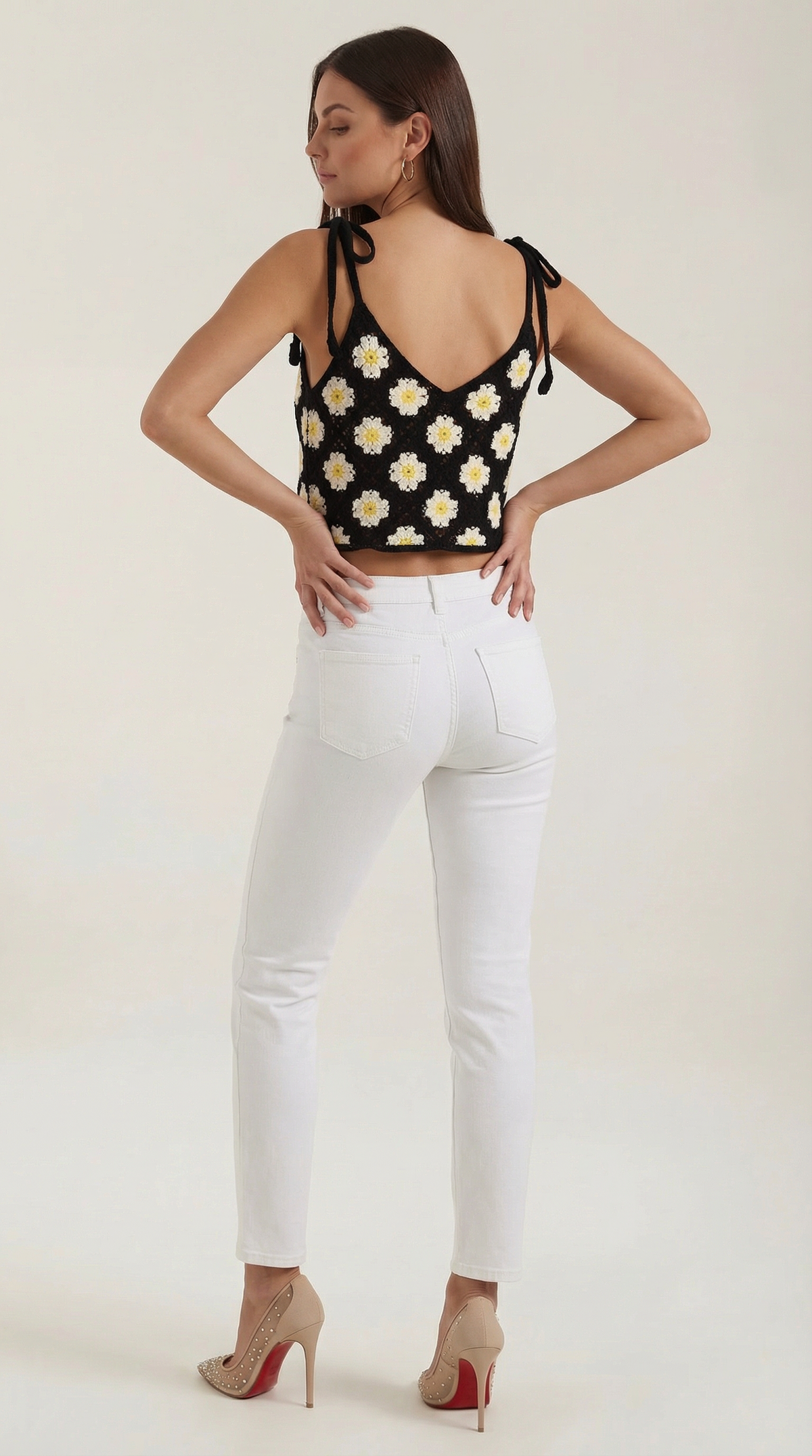 Gretchen | Blusa de Tirantes de Ganchillo