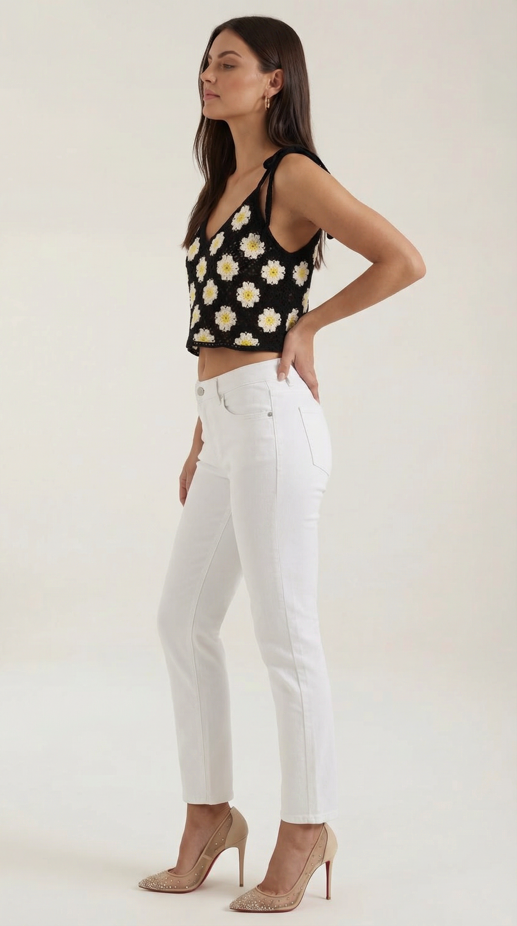 Gretchen | Blusa de Tirantes de Ganchillo