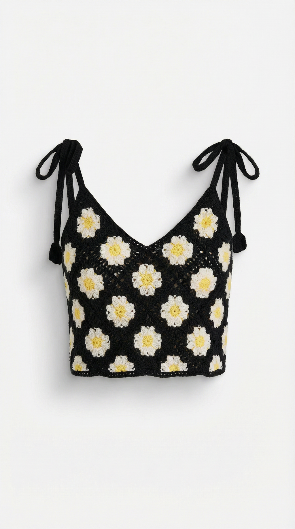 Gretchen | Blusa de Tirantes de Ganchillo
