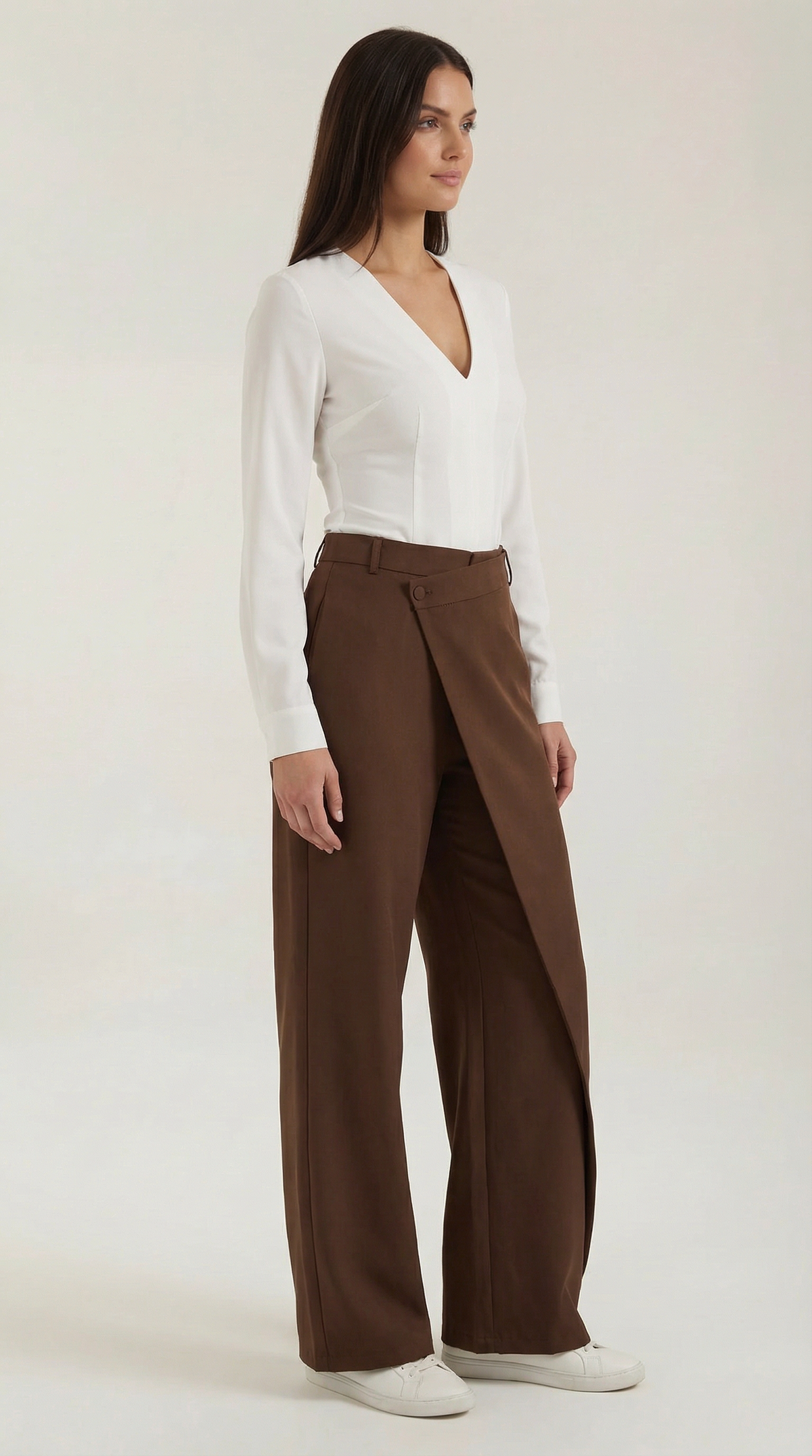 Adriana | Pantalón Asimétrico de Mezclilla