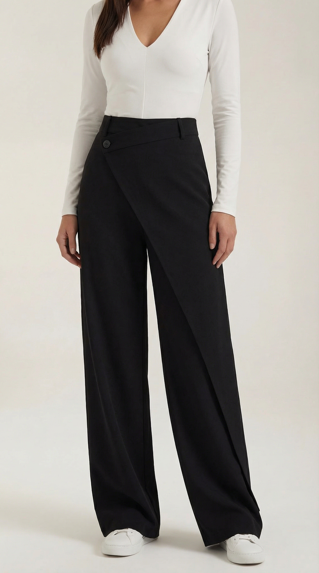 Adriana | Pantalón Asimétrico de Mezclilla