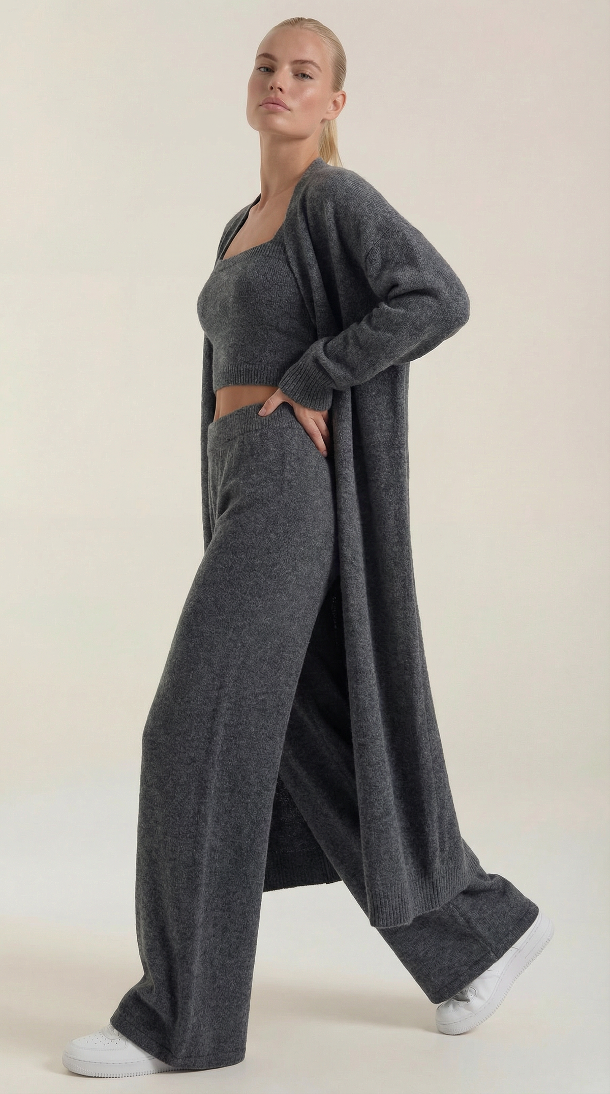 Jeanne | Conjunto de Ropa de Casa de Punto