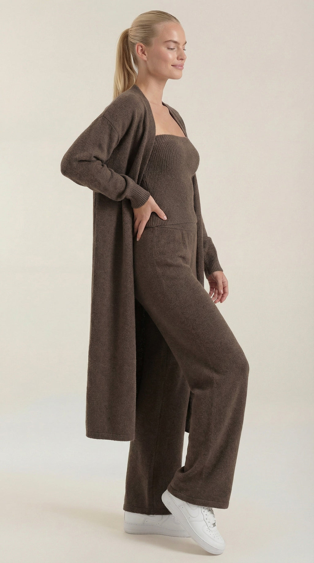 Jeanne | Conjunto de Ropa de Casa de Punto