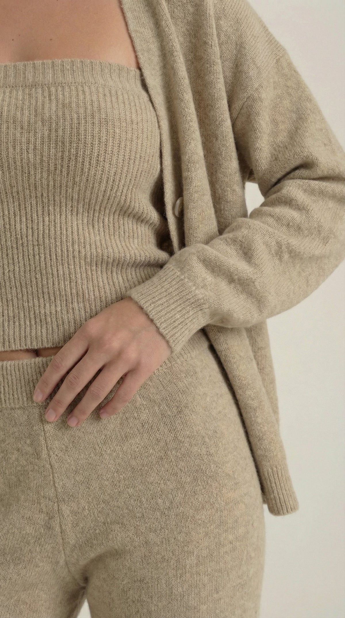 Jeanne | Conjunto de Ropa de Casa de Punto