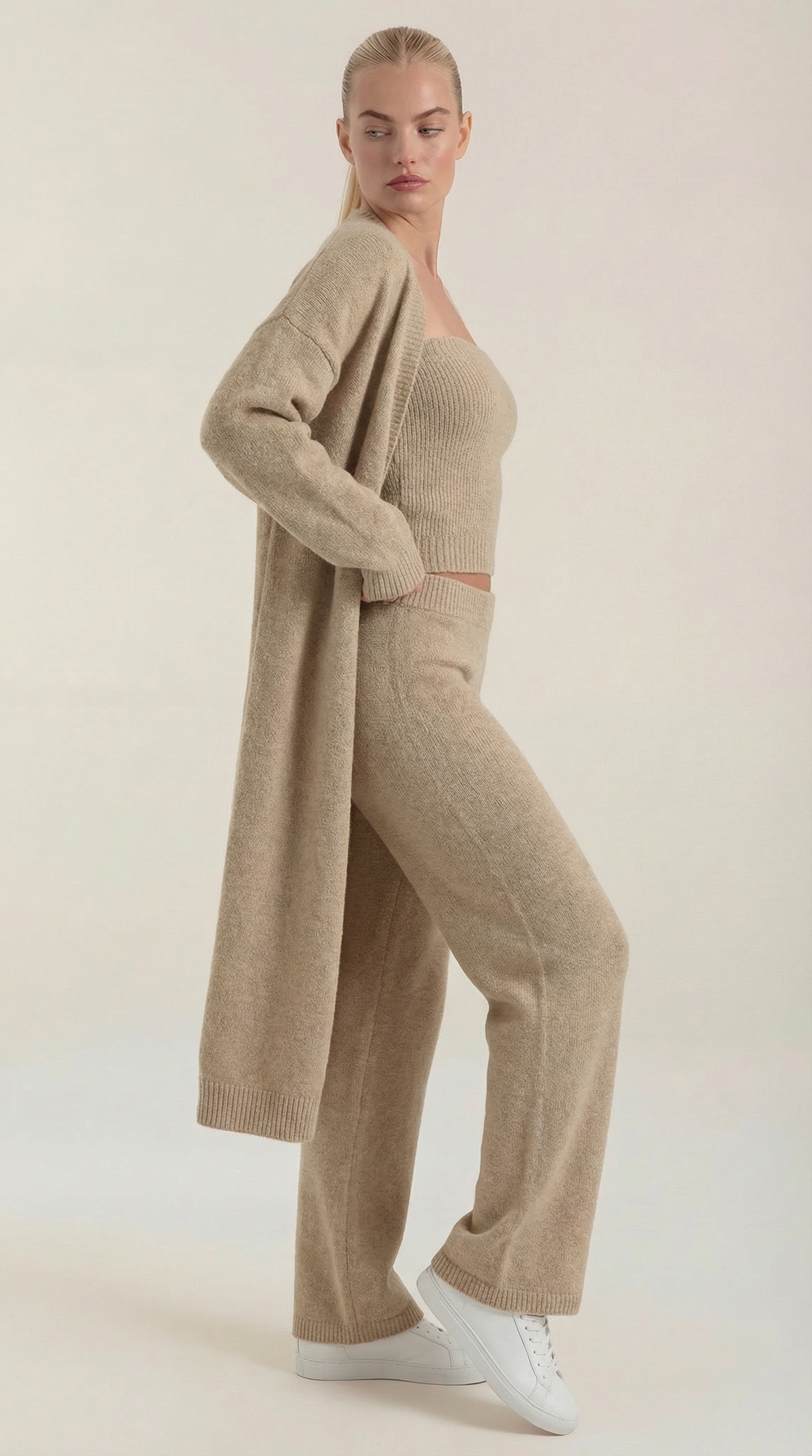Jeanne | Conjunto de Ropa de Casa de Punto