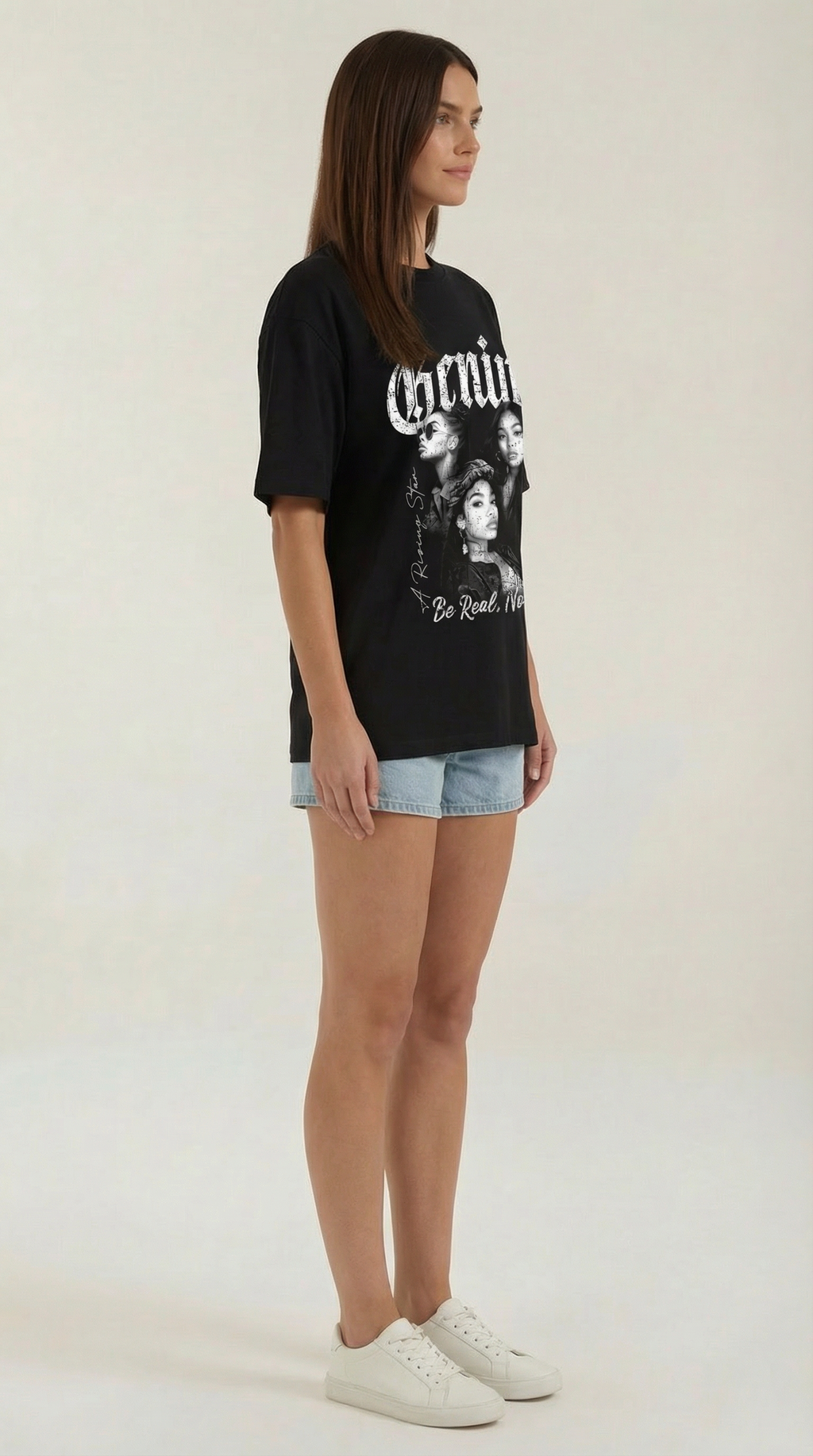 Jessamine | Camiseta Oversize con Diseño Gráfico