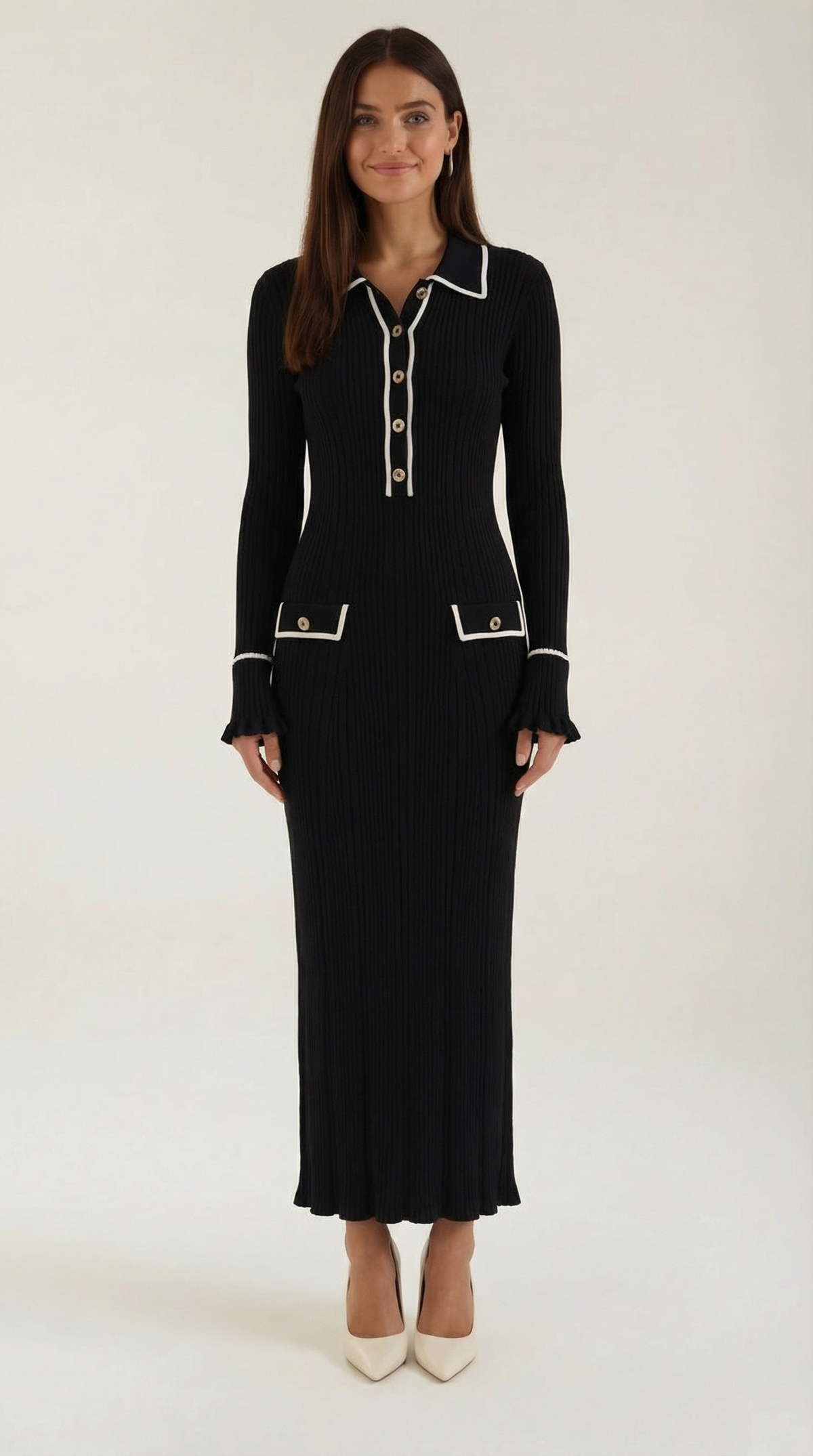 Vestido Largo de Punto Josephine