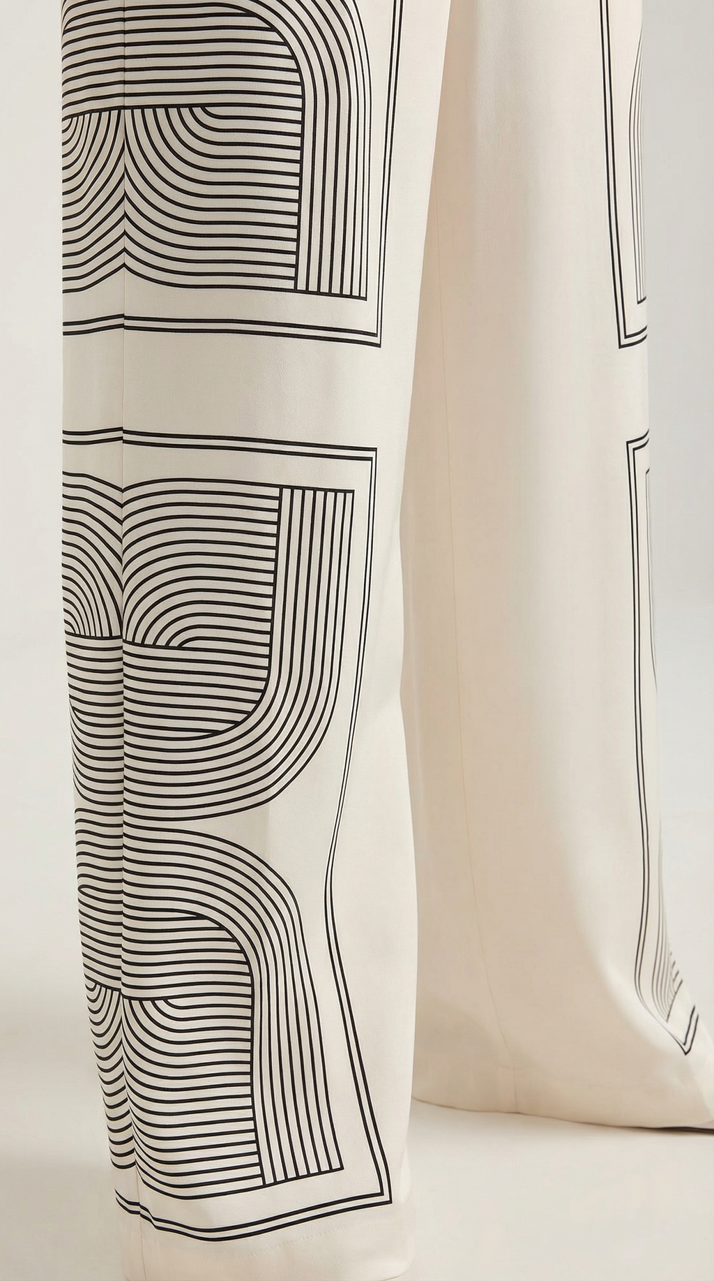Jude | Pantalones Gráficos de Pierna Ancha