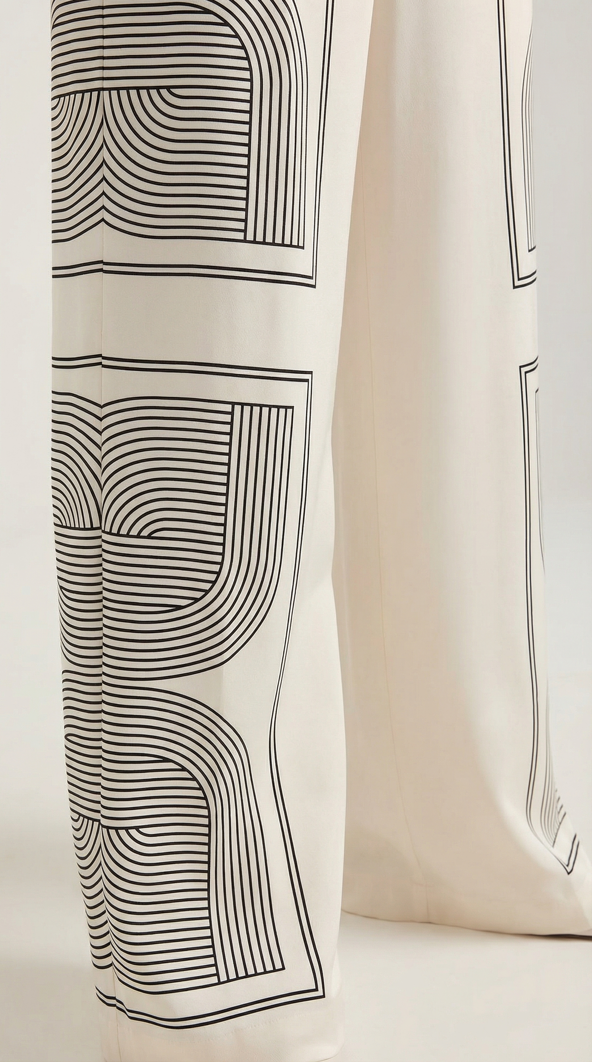 Jude | Pantalones Gráficos de Pierna Ancha