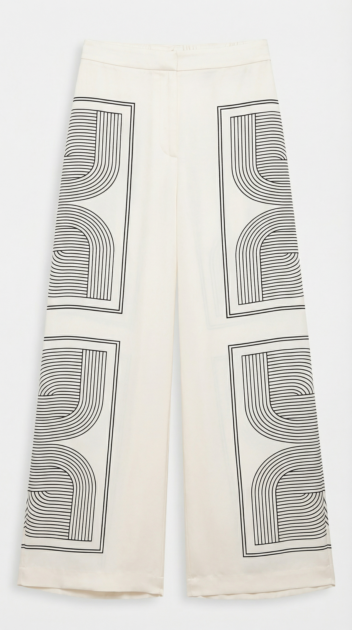 Jude | Pantalones Gráficos de Pierna Ancha