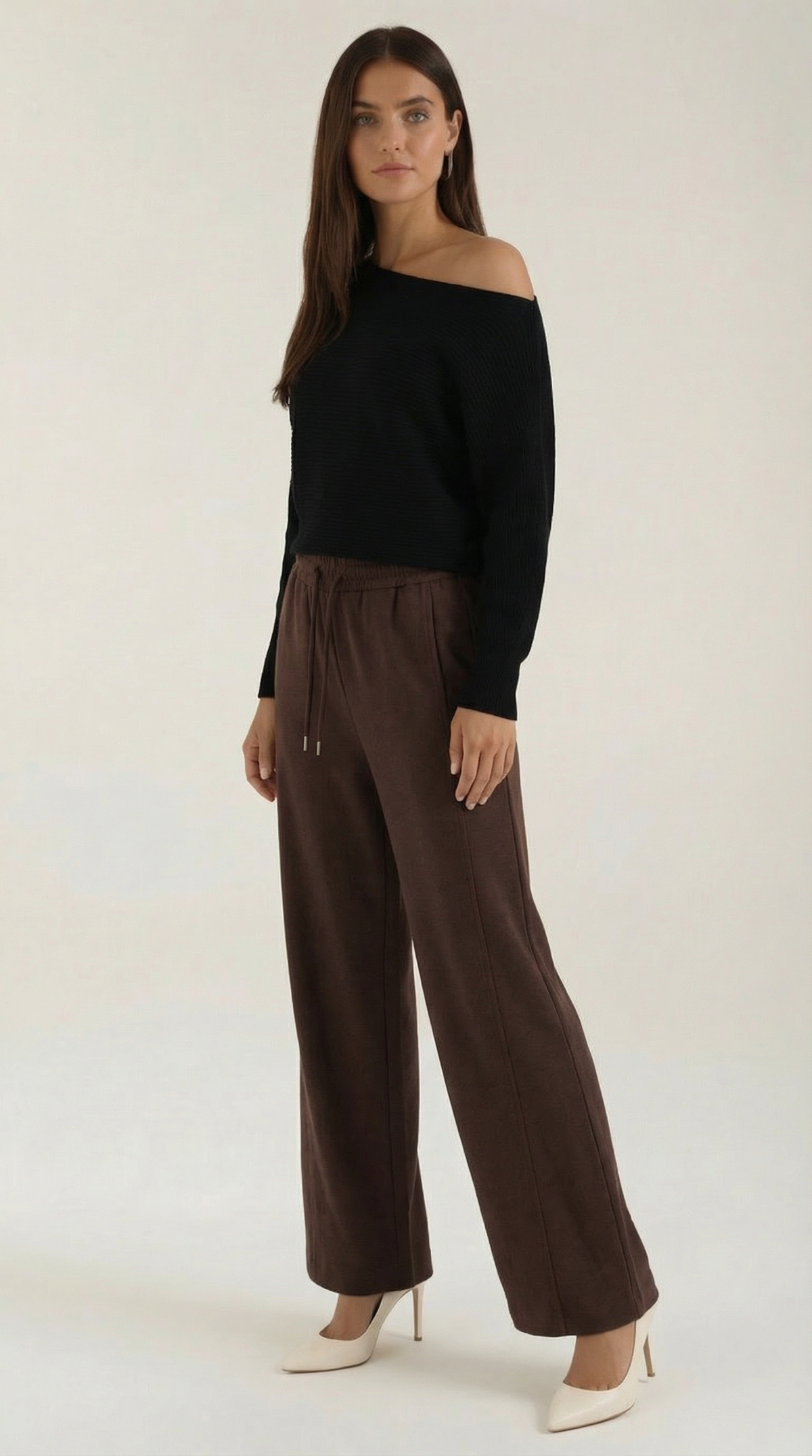 Kendra | Jeans Anchos con Cordón