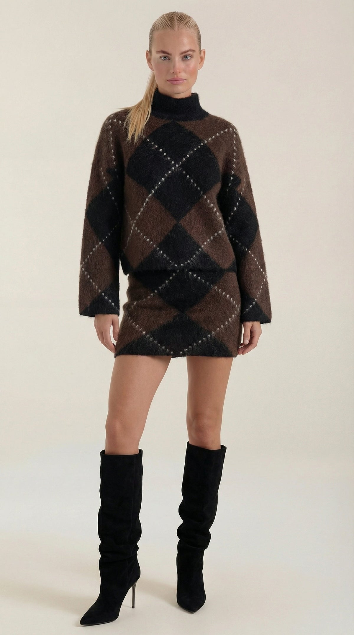 Kristen | Suéter de Cuello Alto