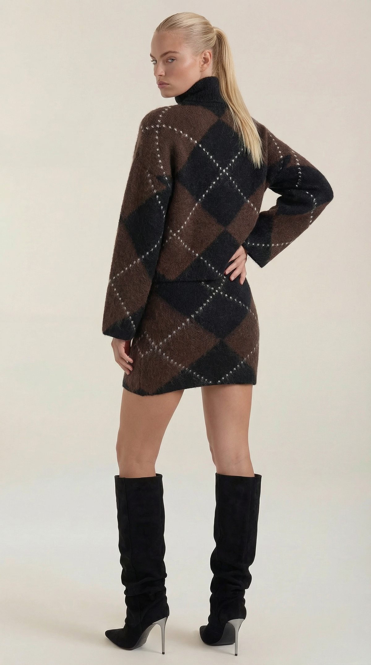 Kristen | Suéter de Cuello Alto