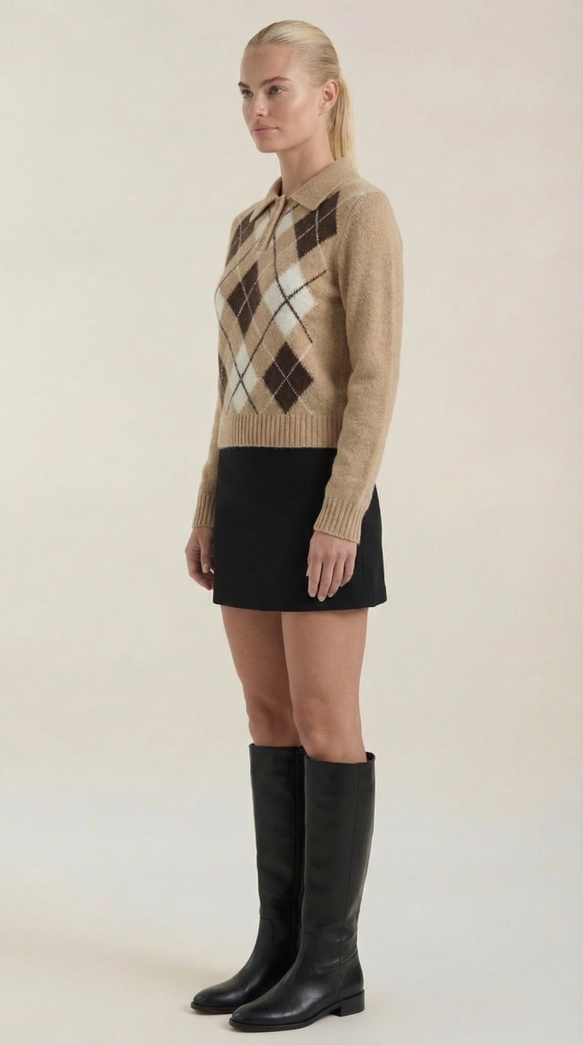 Kristy | Suéter de Punto Tipo Polo