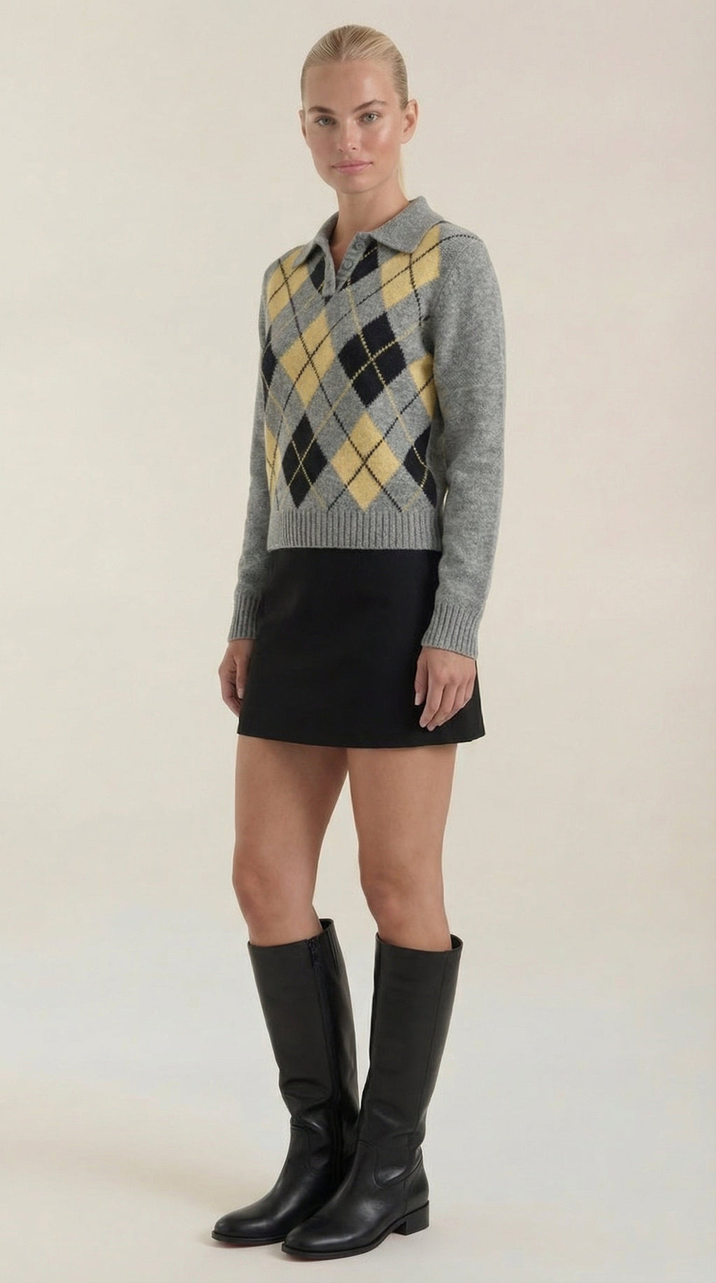 Kristy | Suéter de Punto Tipo Polo
