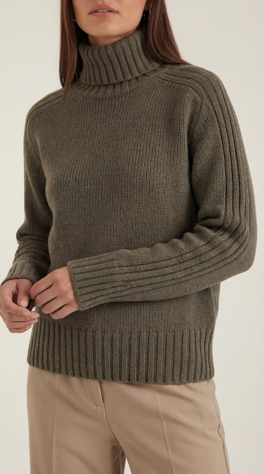 Lois | Suéter Oversize de Cuello Alto