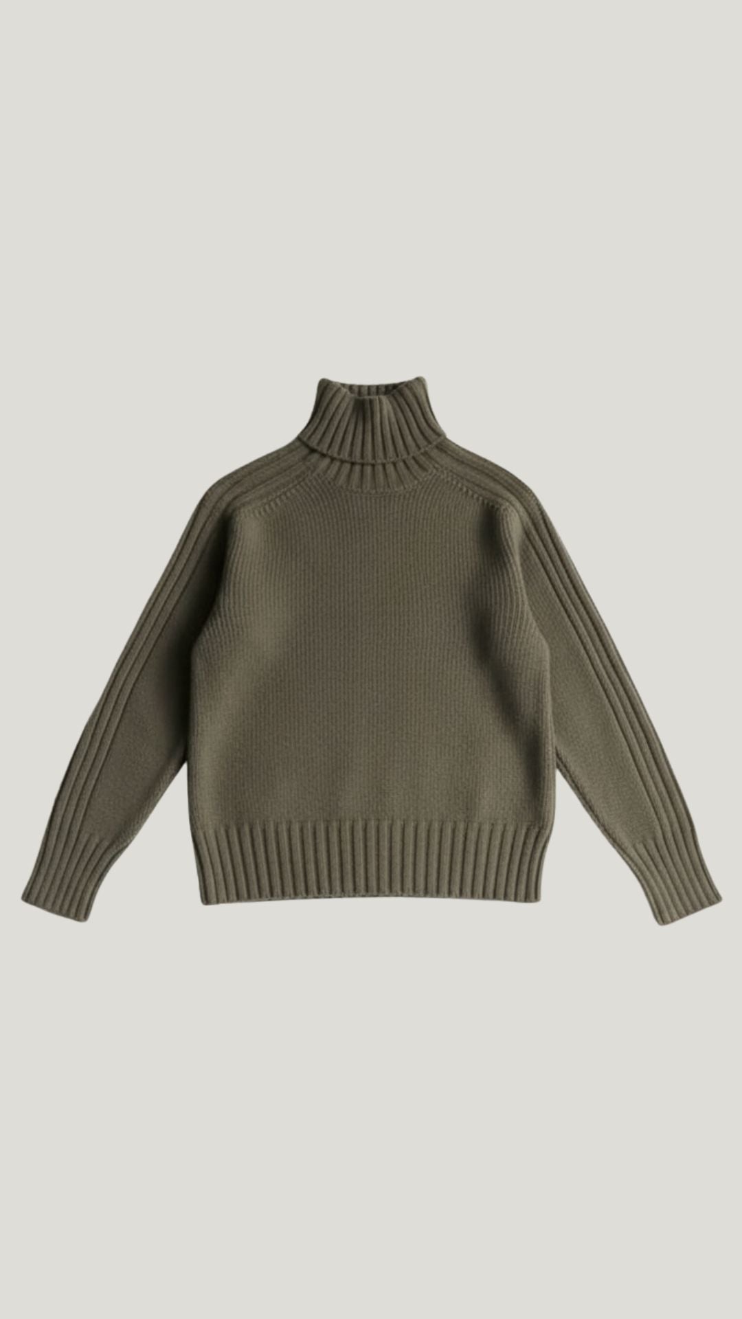 Lois | Suéter Oversize de Cuello Alto