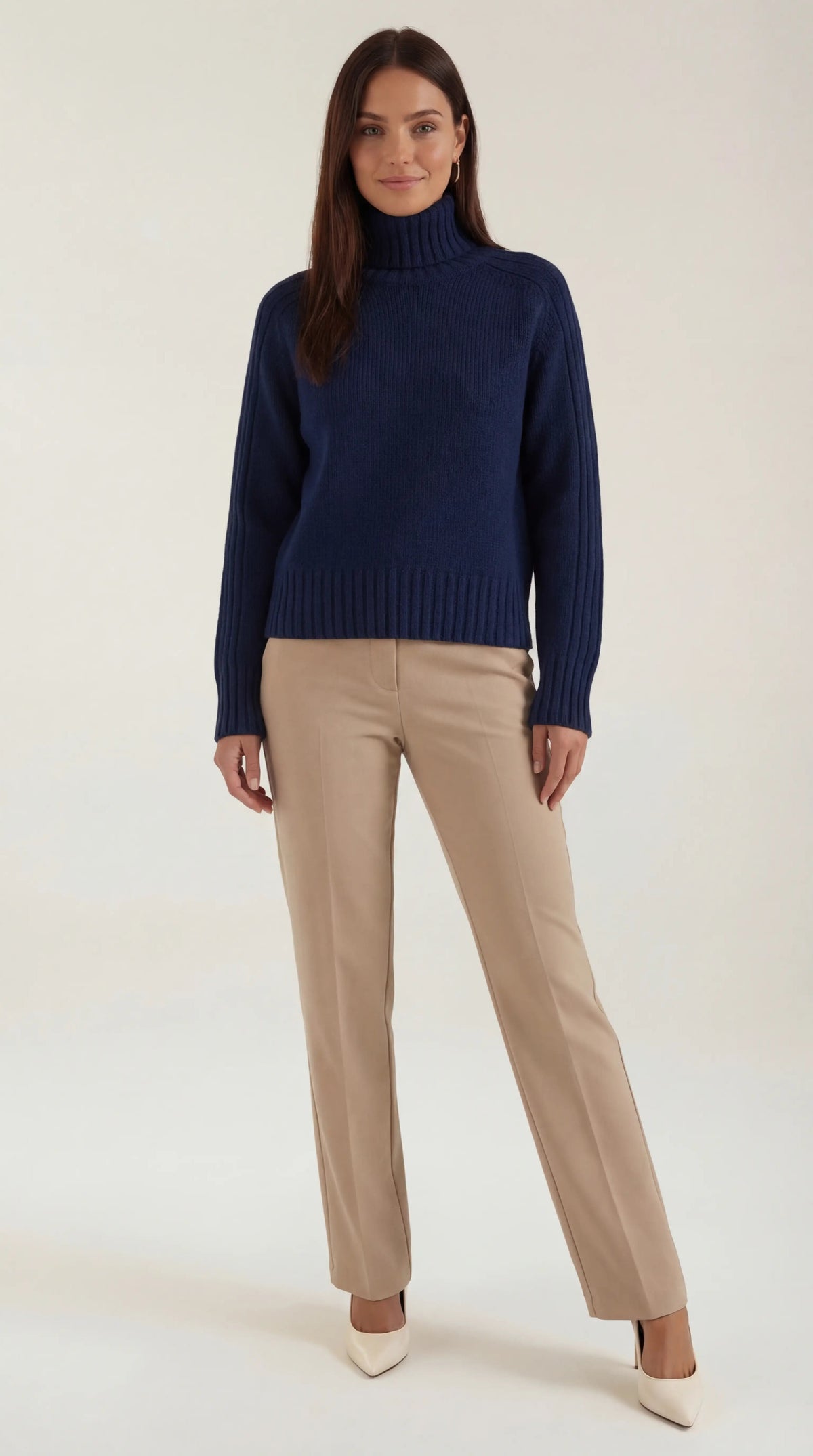 Lois | Suéter Oversize de Cuello Alto