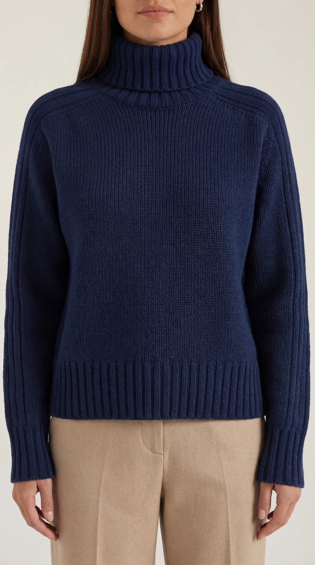 Lois | Suéter Oversize de Cuello Alto