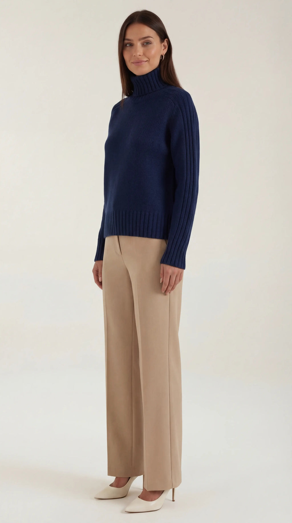 Lois | Suéter Oversize de Cuello Alto