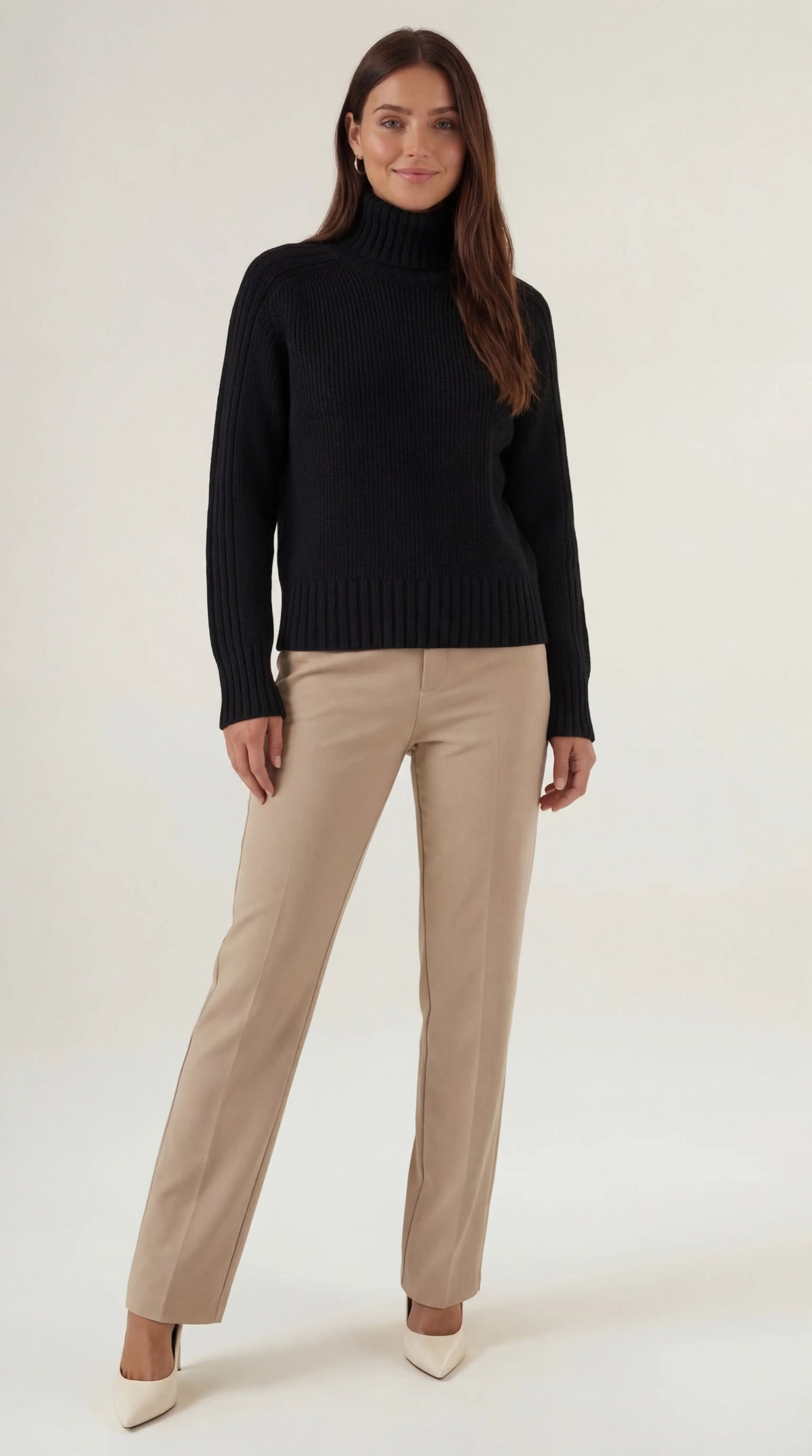 Lois | Suéter Oversize de Cuello Alto
