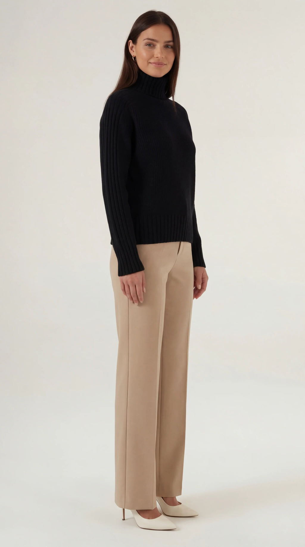 Lois | Suéter Oversize de Cuello Alto
