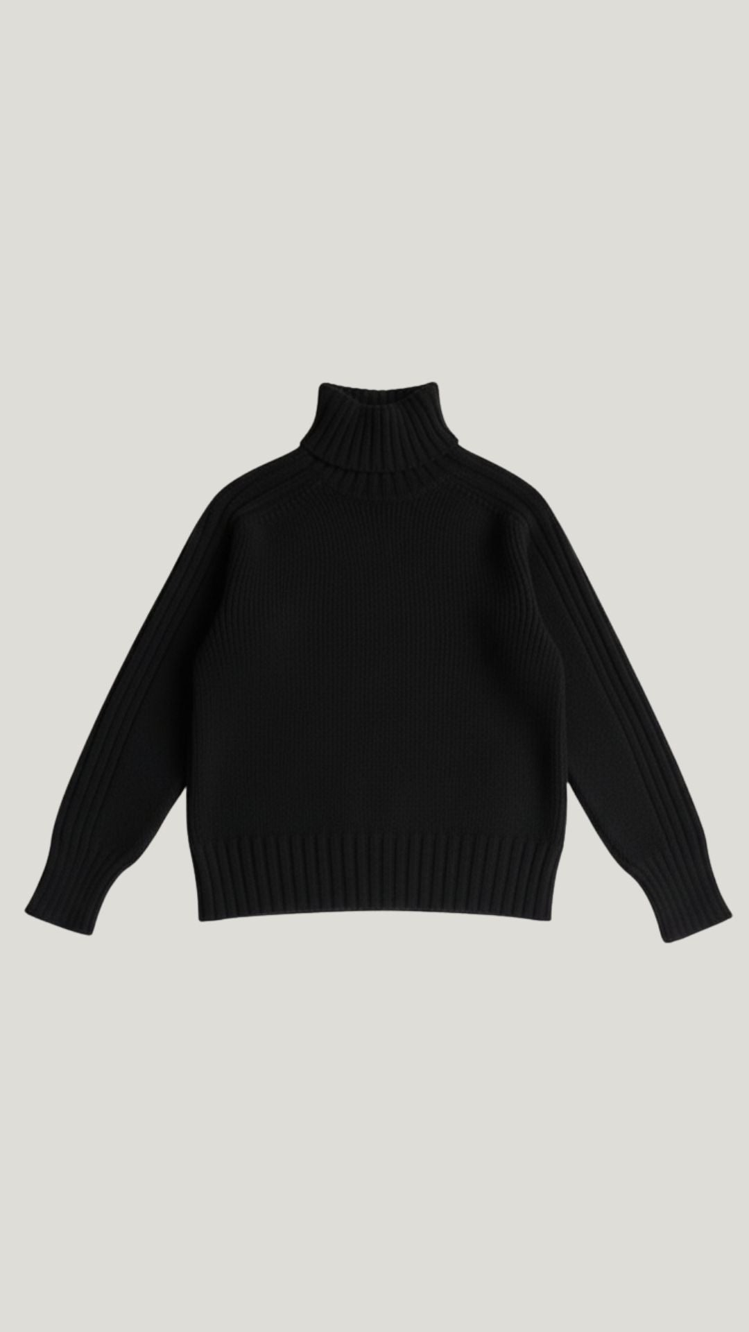 Lois | Suéter Oversize de Cuello Alto
