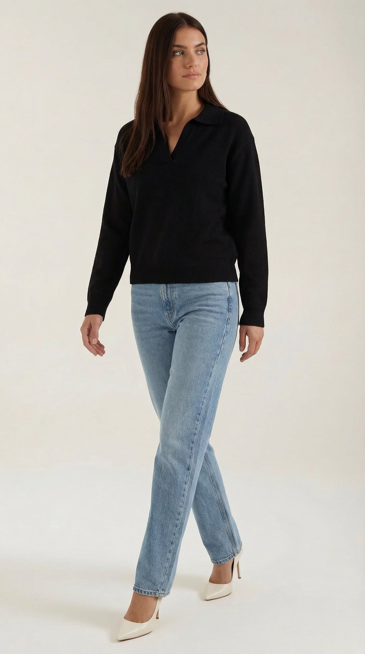 Margaret | Suéter Casual con Escote en V