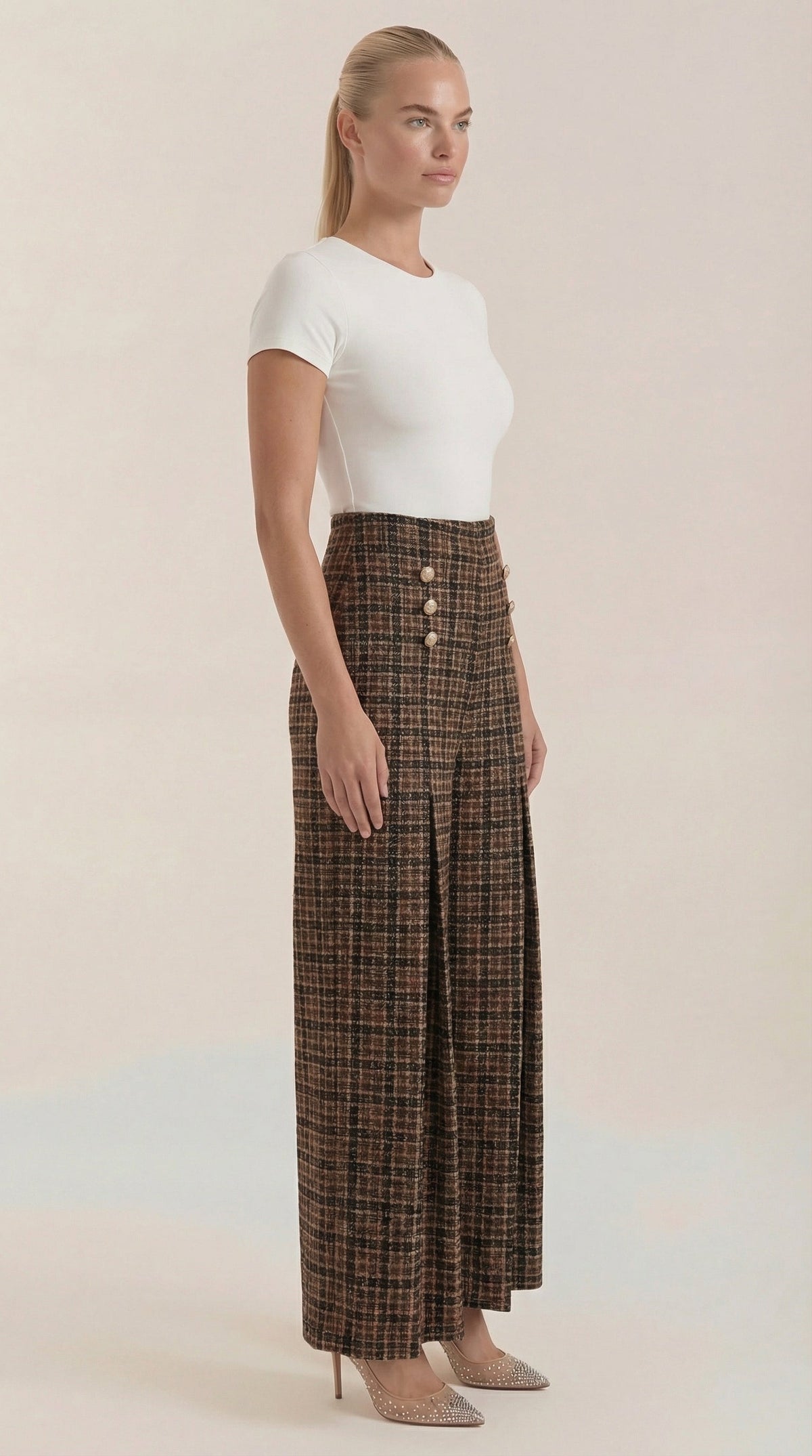 Naomi | Pantalones de Cuadros