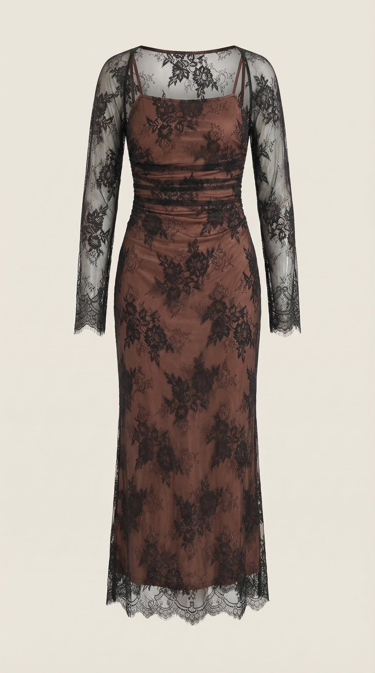 Nerissa | Vestido Maxi de Encaje