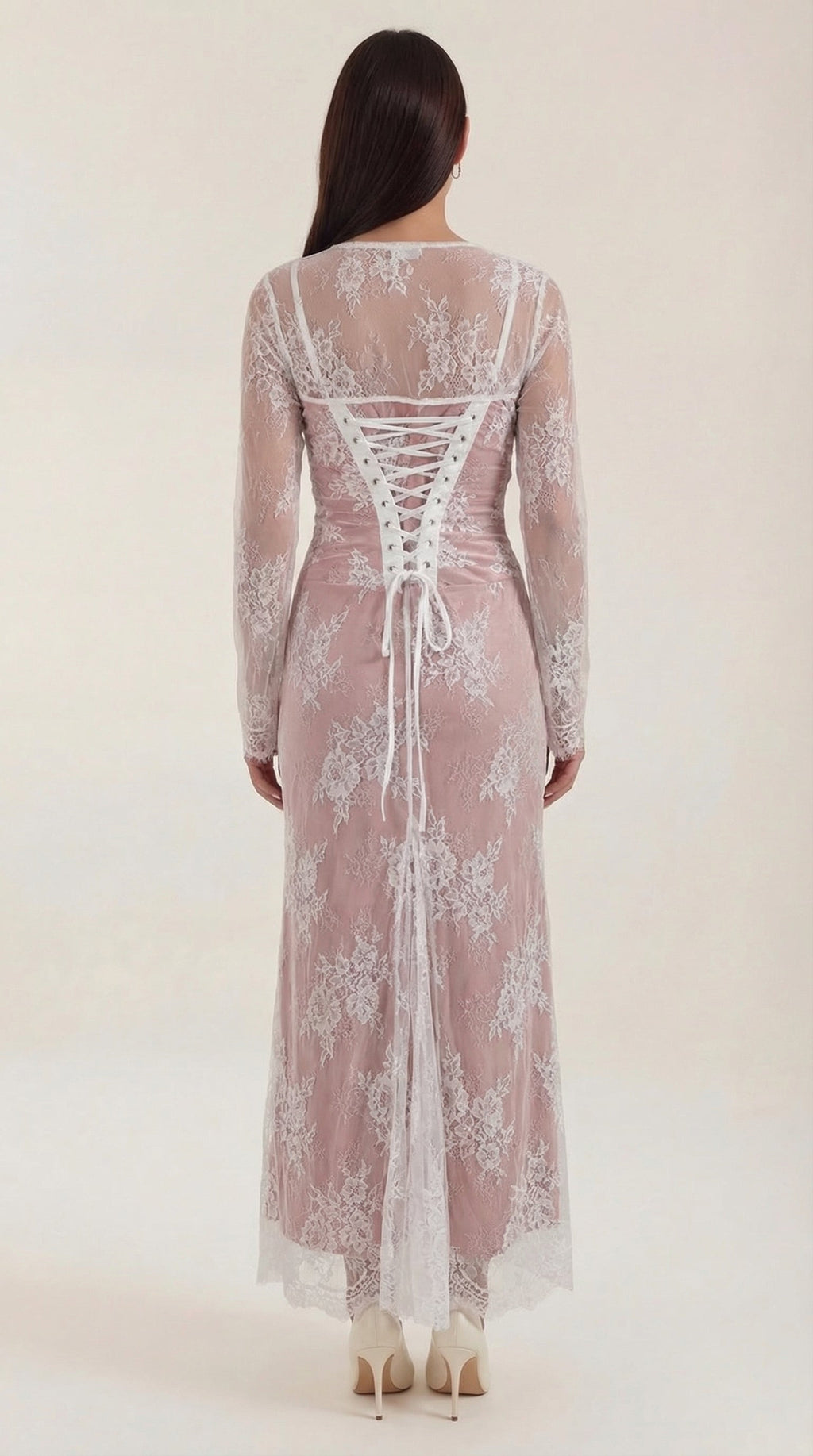 Nerissa | Vestido Maxi de Encaje