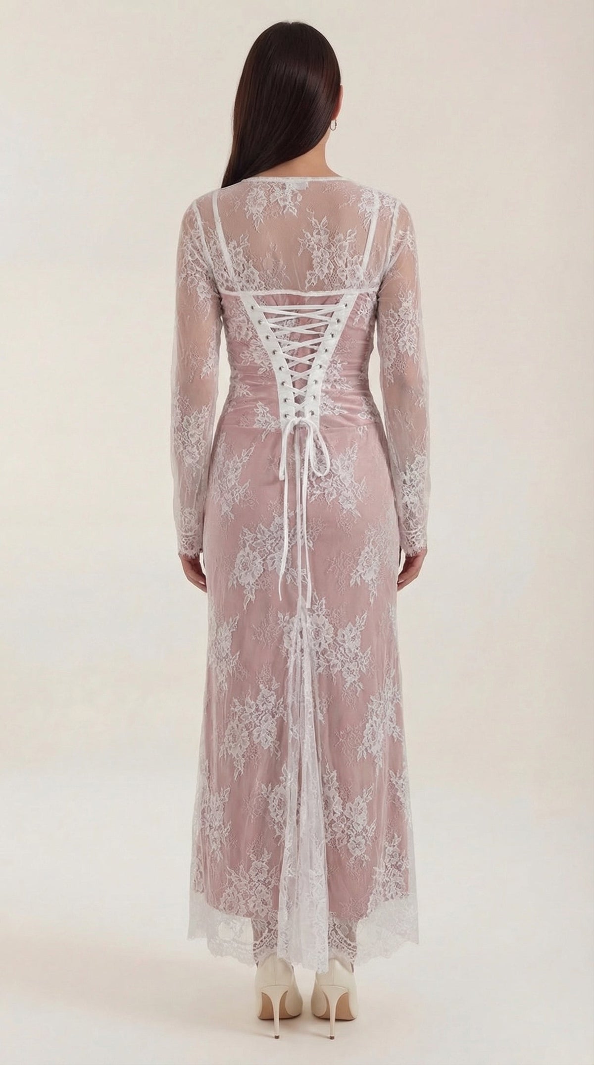 Nerissa | Vestido Maxi de Encaje