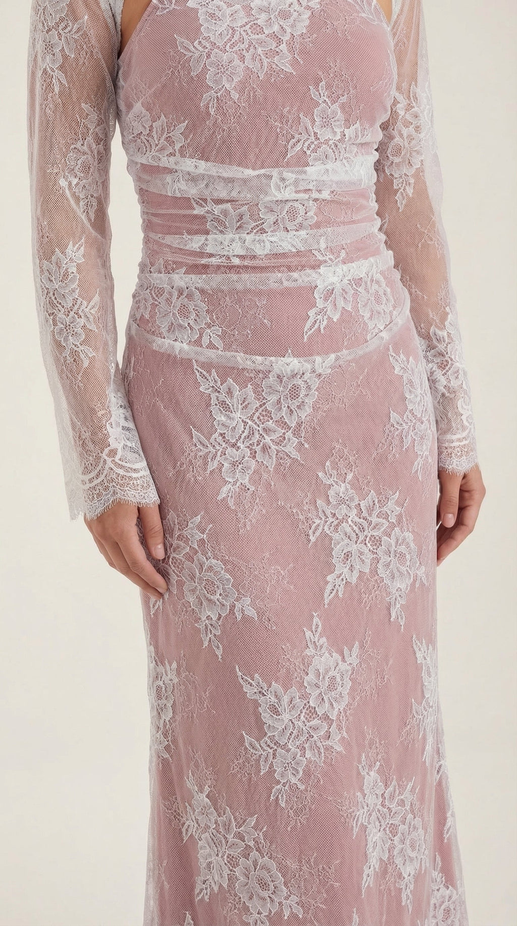 Nerissa | Vestido Maxi de Encaje