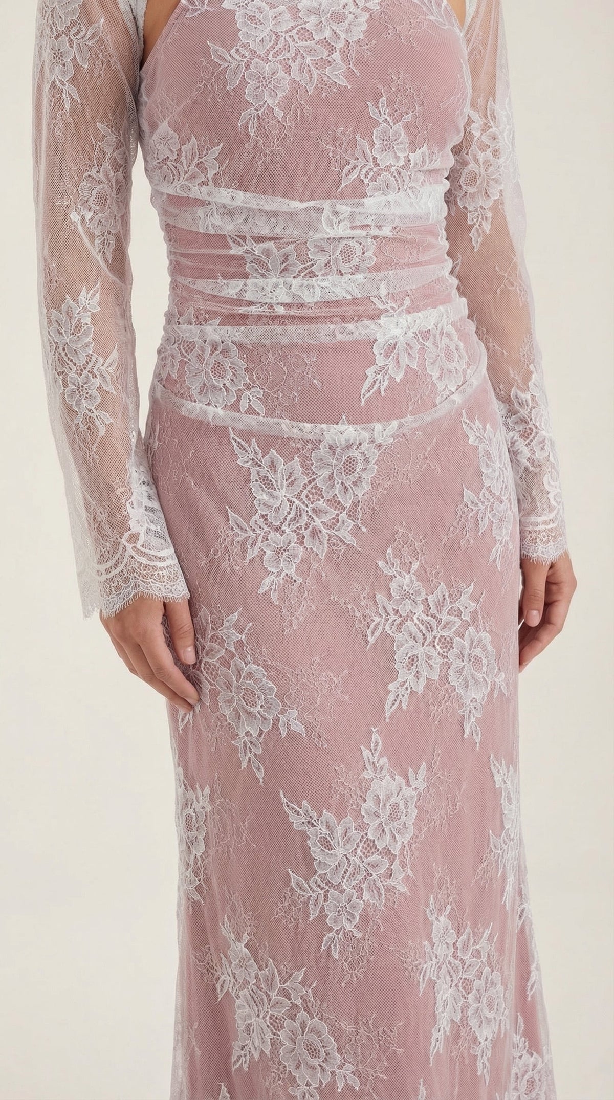 Nerissa | Vestido Maxi de Encaje