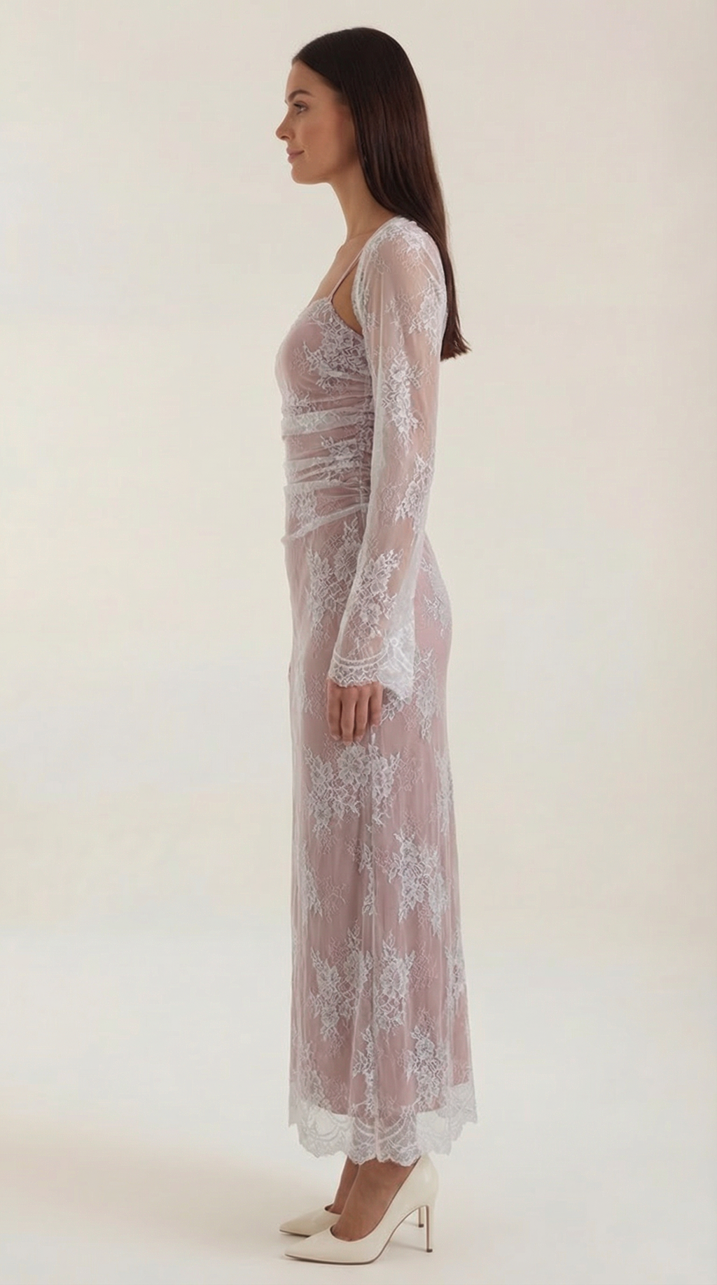 Nerissa | Vestido Maxi de Encaje