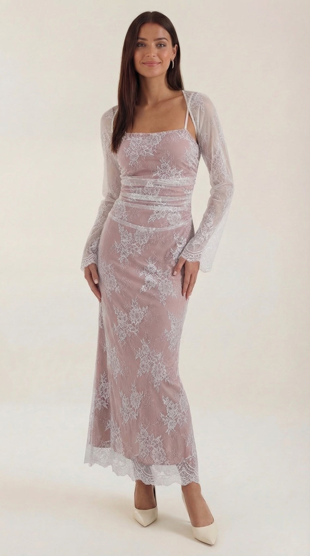 Nerissa | Vestido Maxi de Encaje