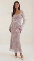 Nerissa | Vestido Maxi de Encaje