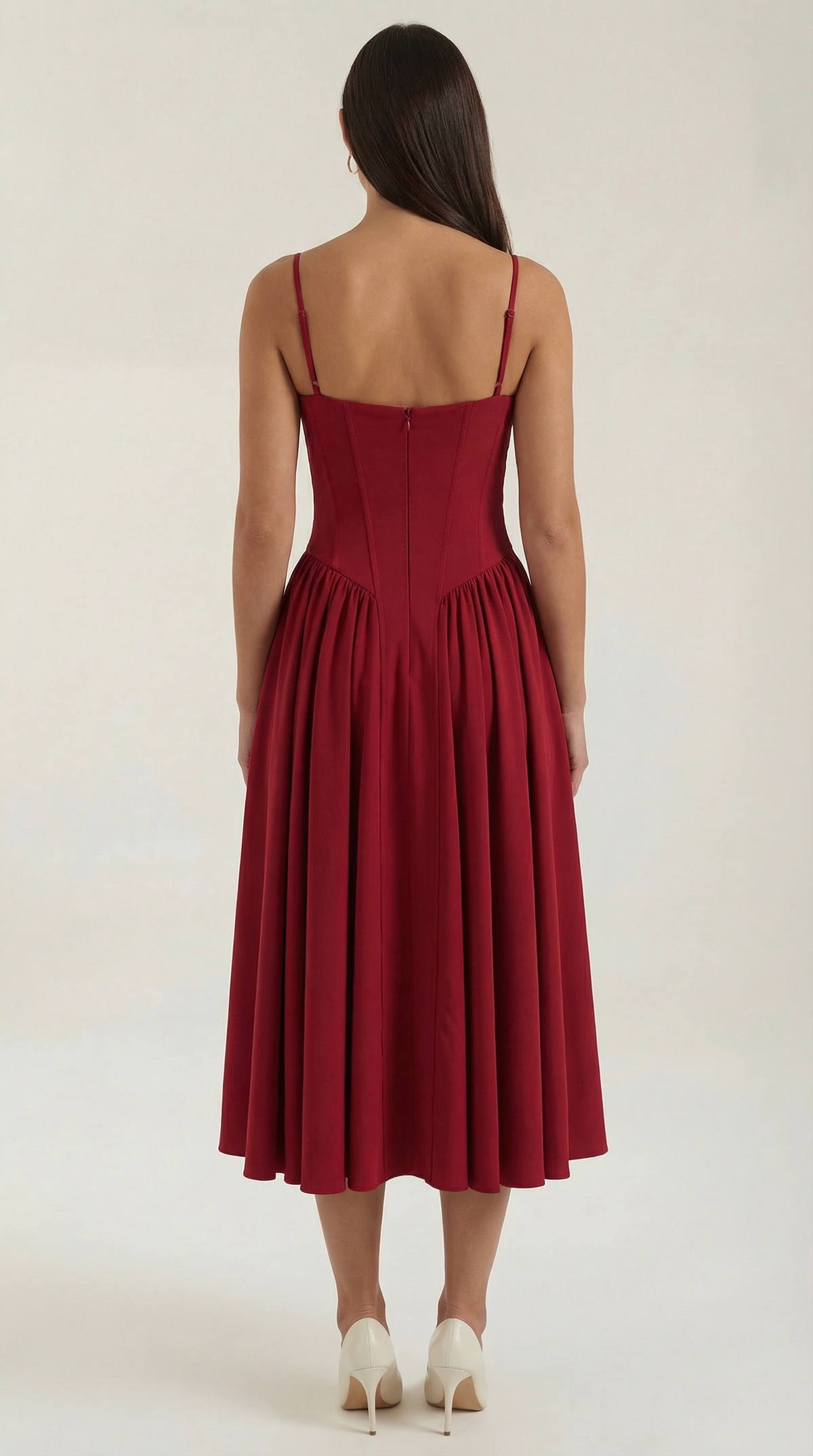Odette | Vestido midi Corsé