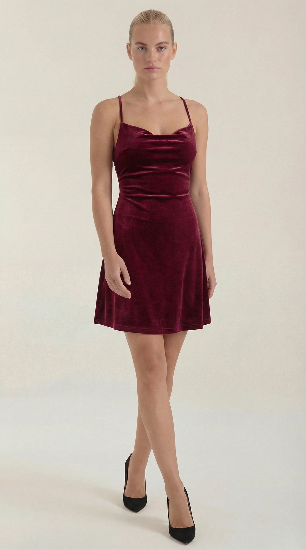 Olivia | Vestido Mini Cami Verde Oliva