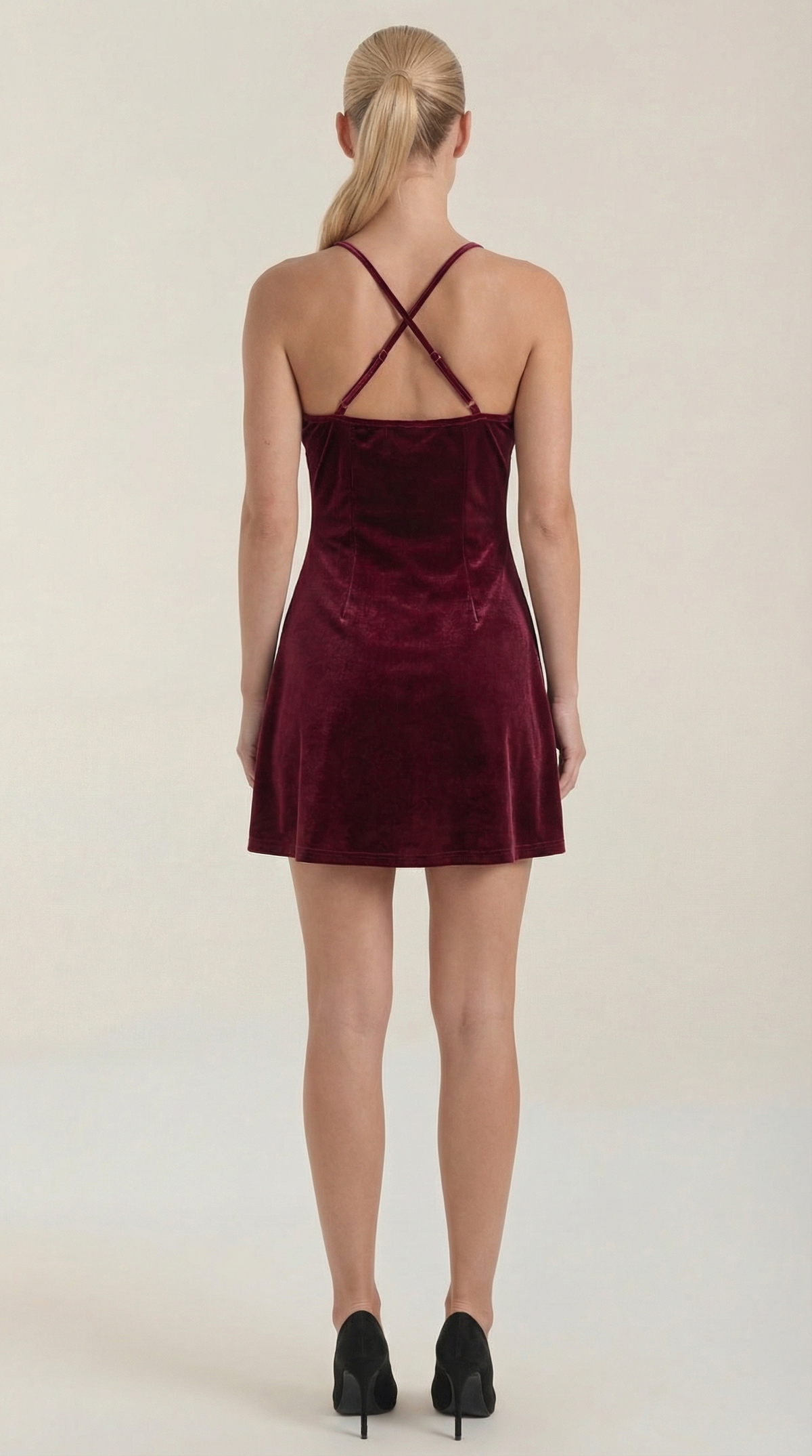 Olivia | Vestido Mini Cami Verde Oliva