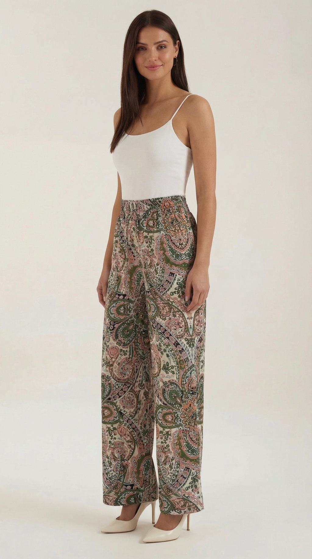 Pam | Pantalones de Estampado Paisley