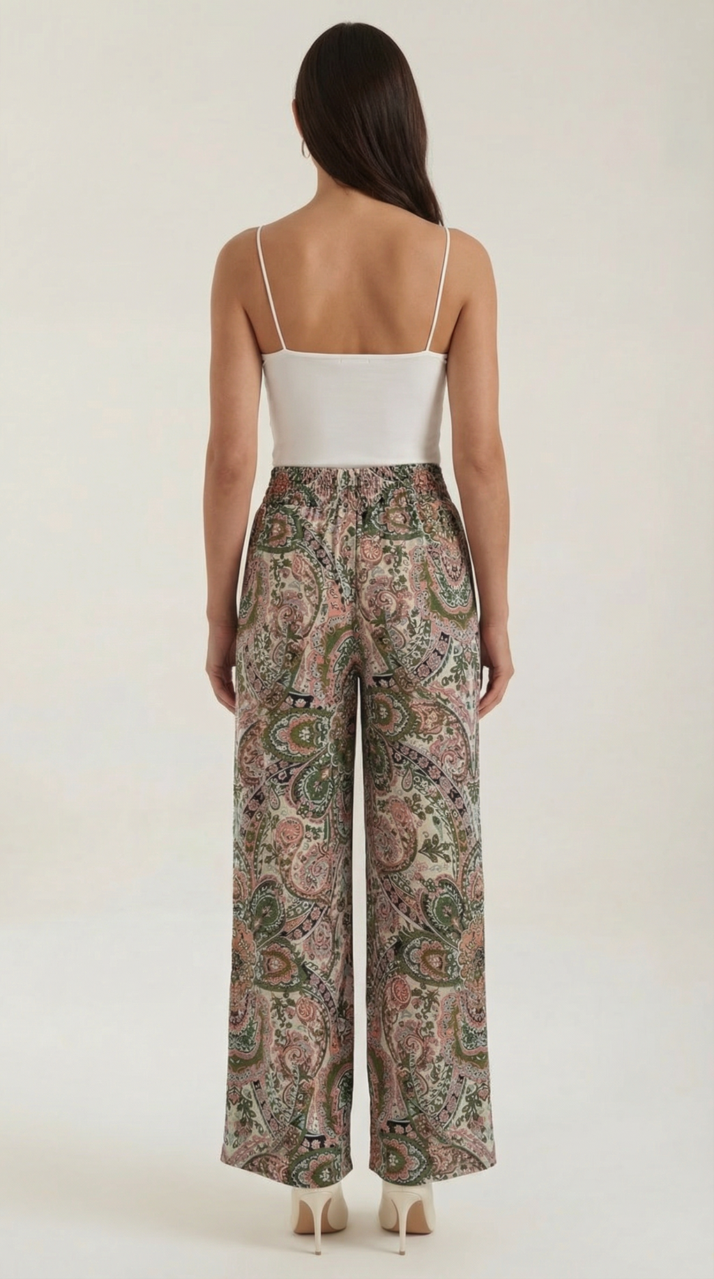 Pam | Pantalones de Estampado Paisley