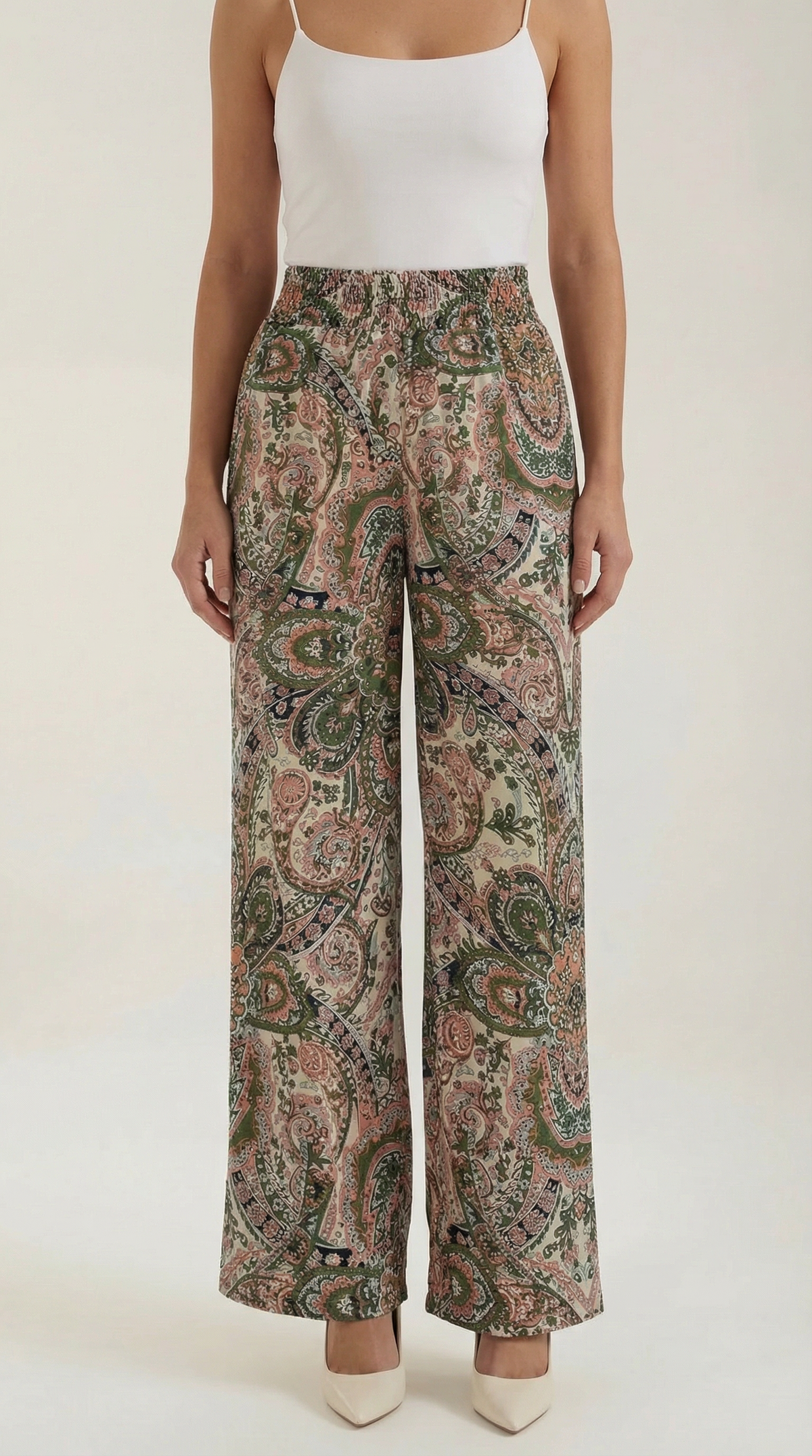 Pam | Pantalones de Estampado Paisley
