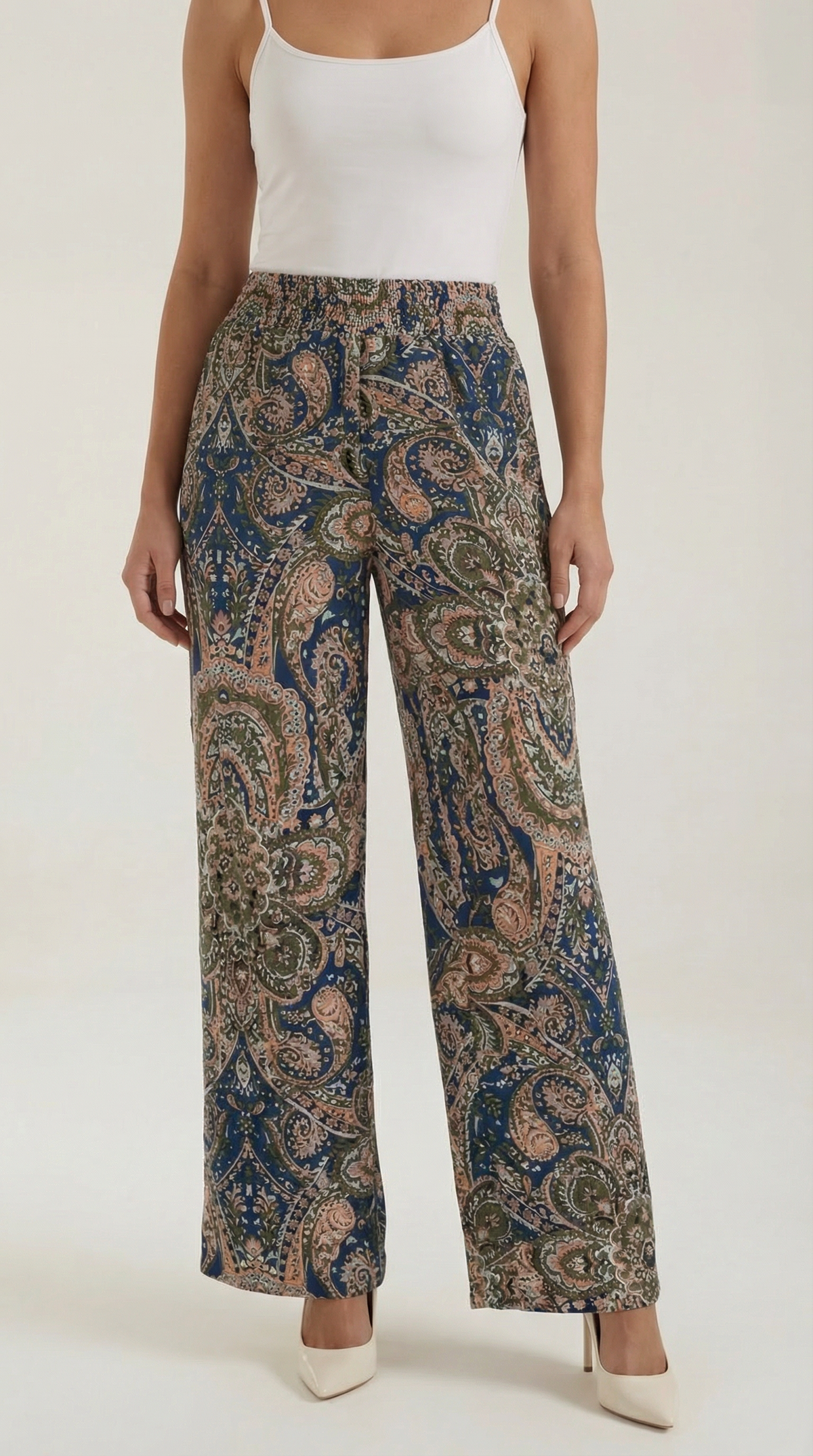Pam | Pantalones de Estampado Paisley